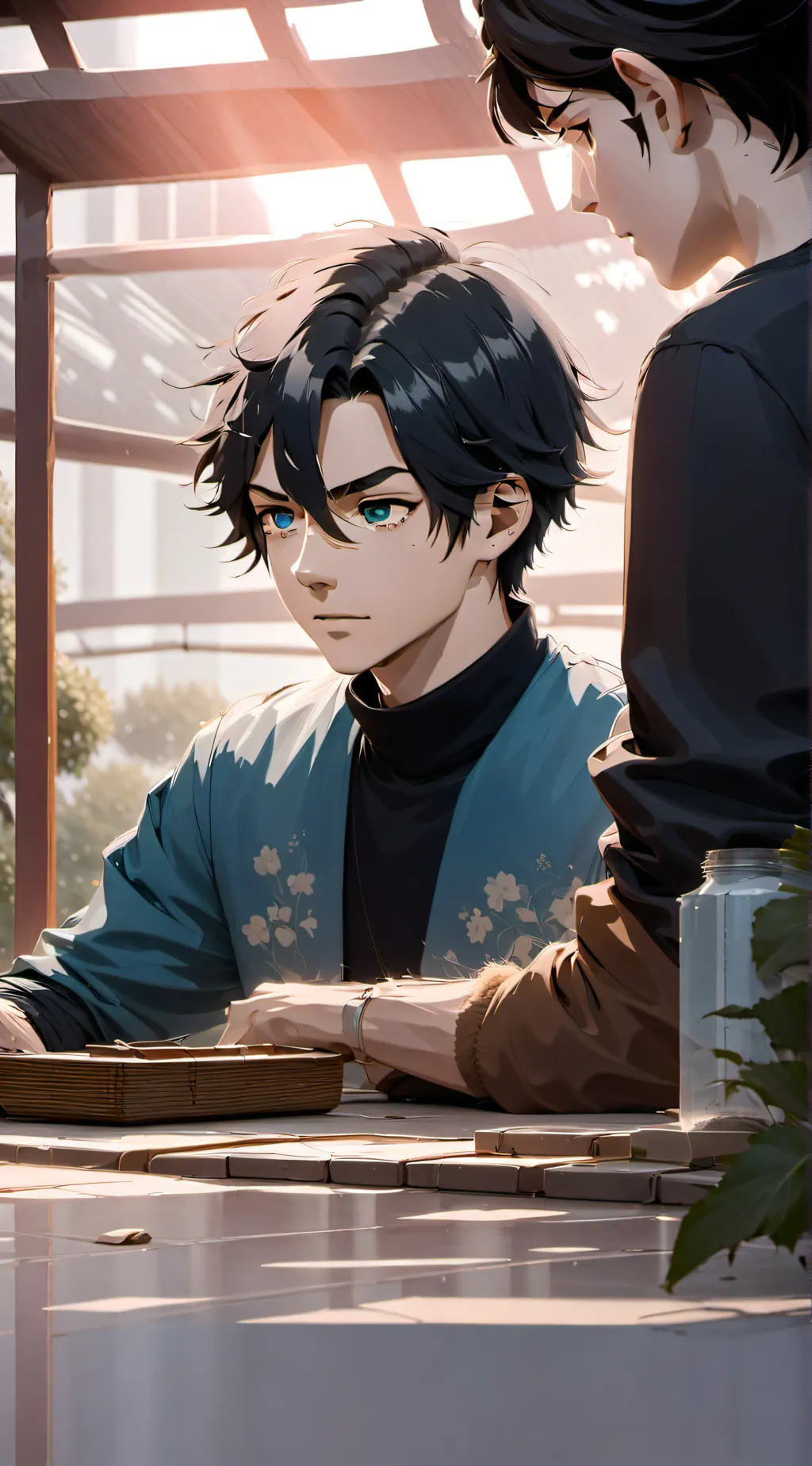 ai character: Axel background