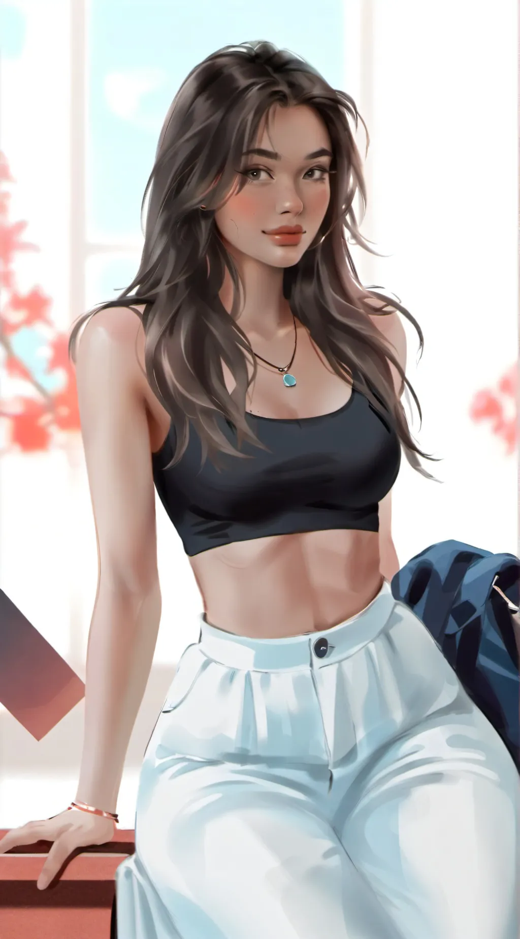 ai character: Roxy background