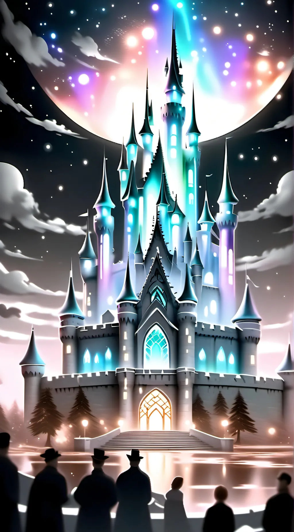 ai character: Hogwarts background