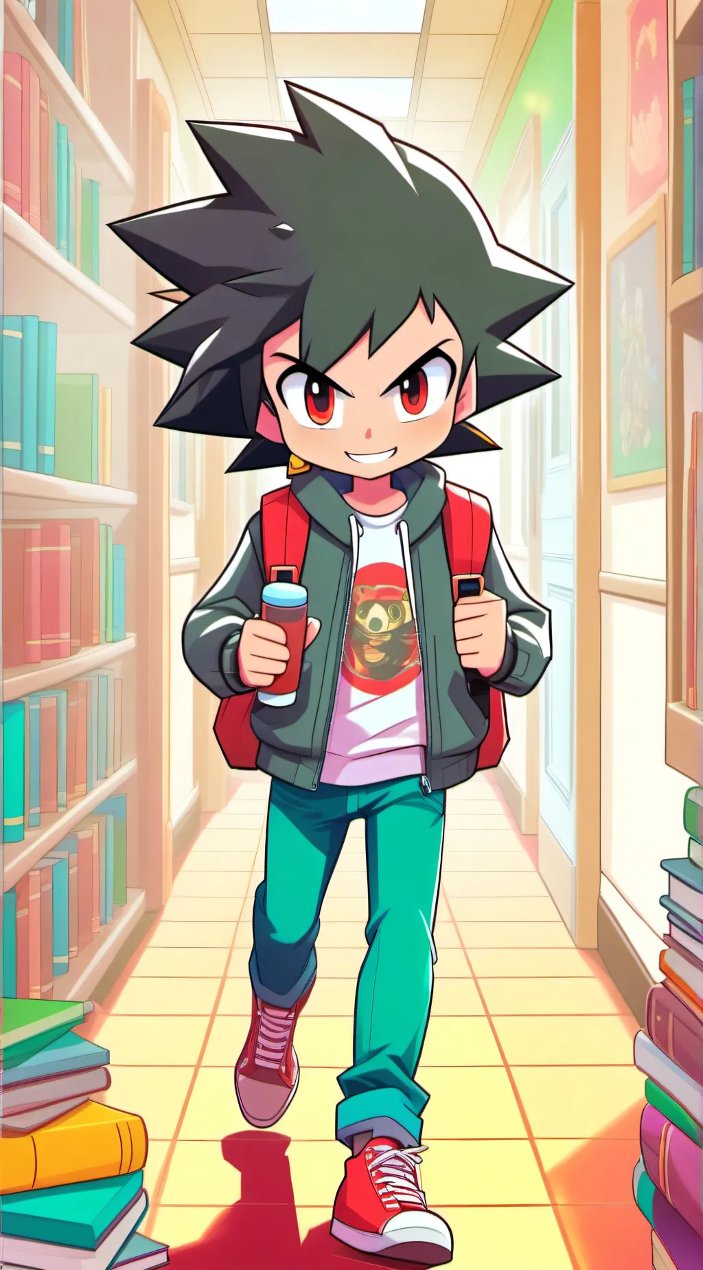 ai character: roommate shadow  background