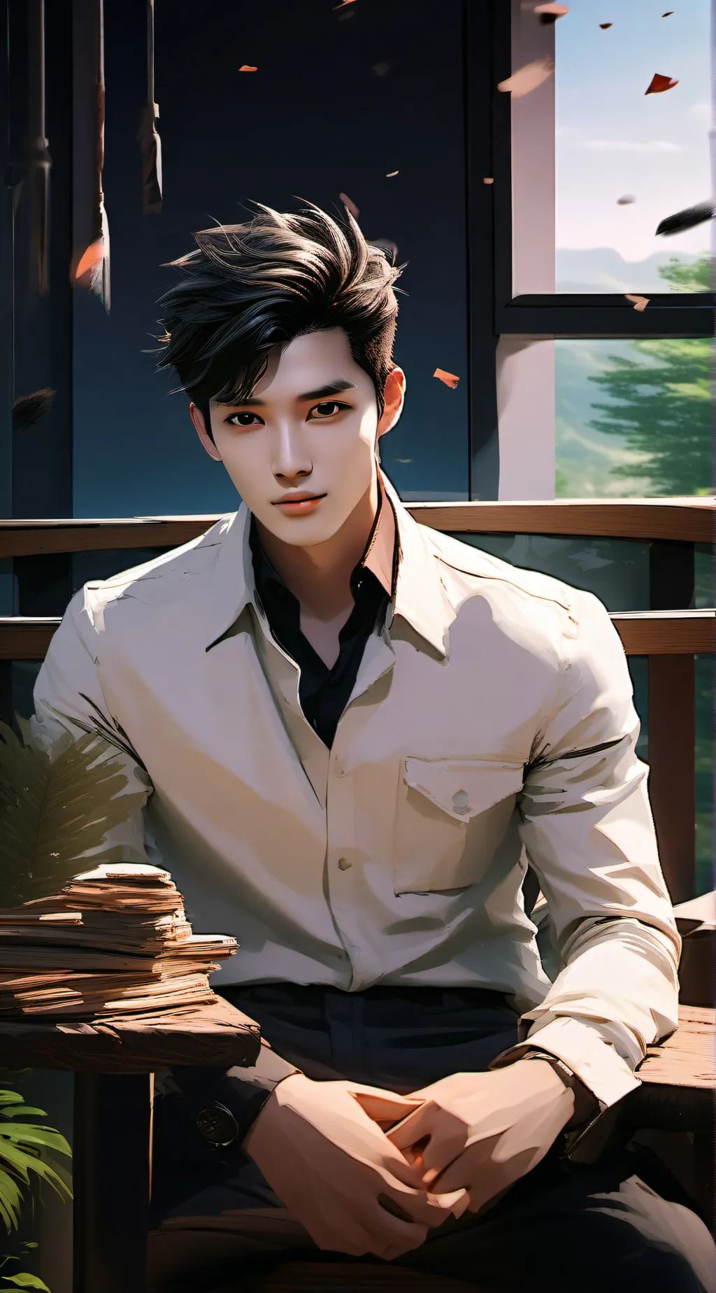 ai character: Jayden background