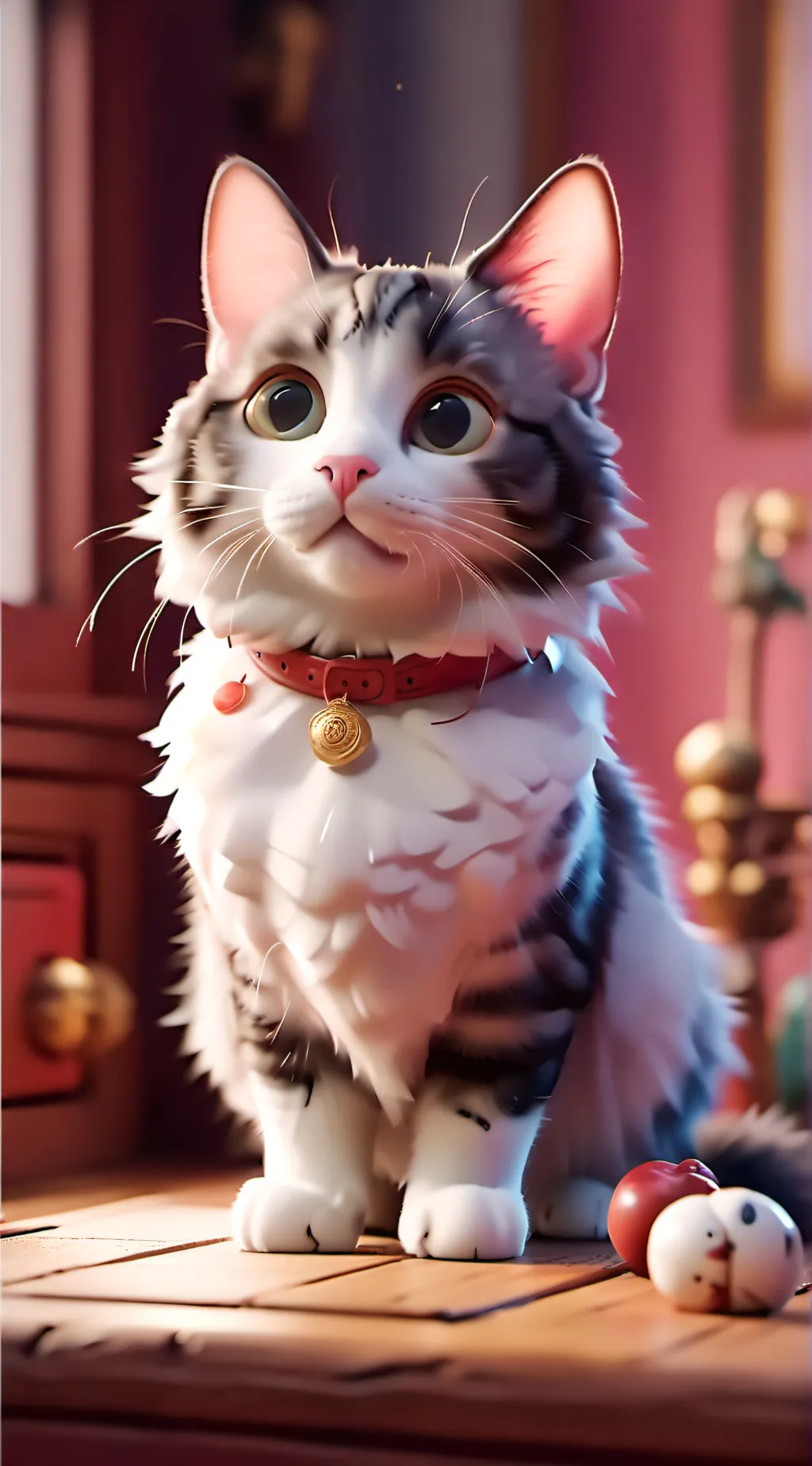 ai character: Meowscles background