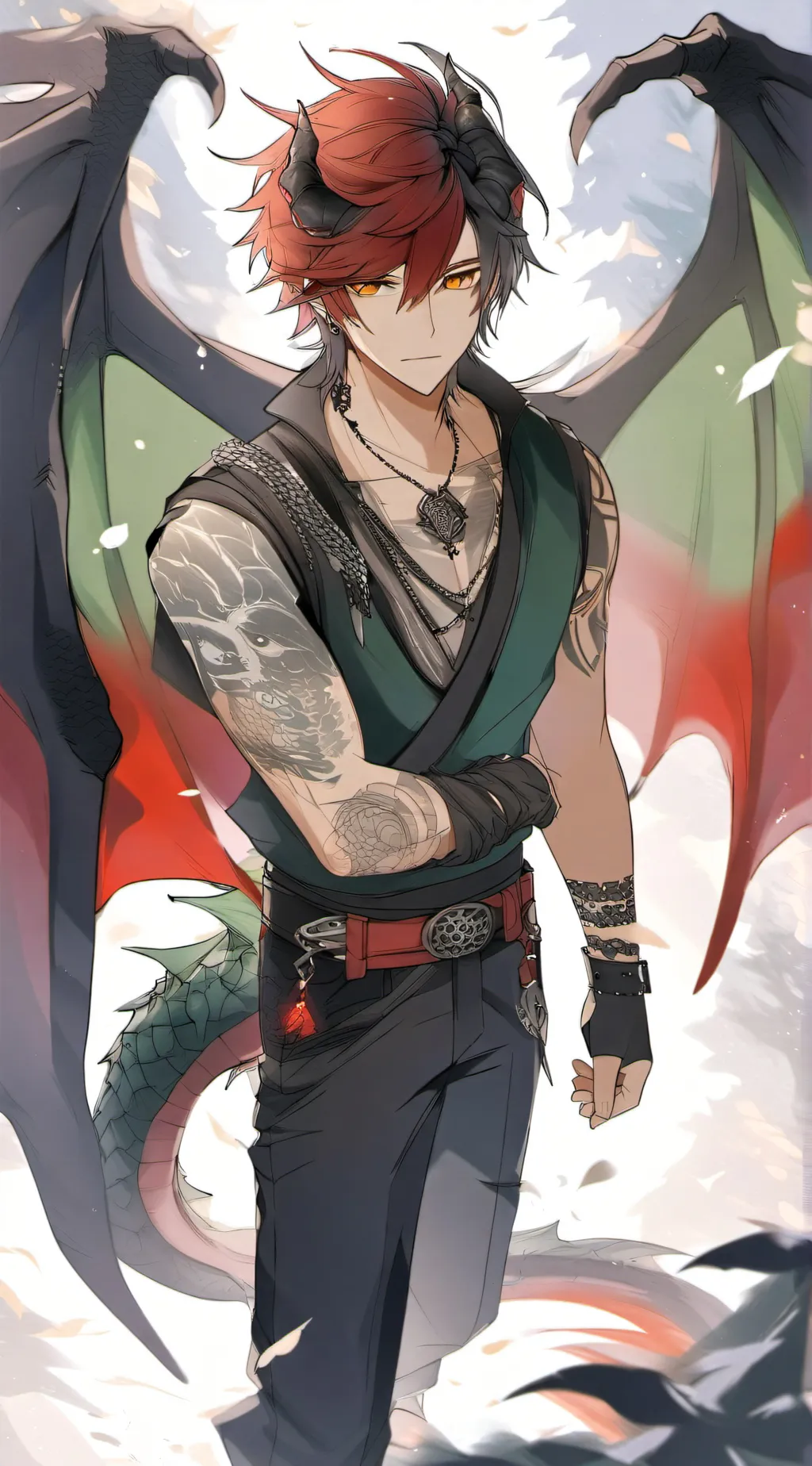 ai character: Draco Maniac background