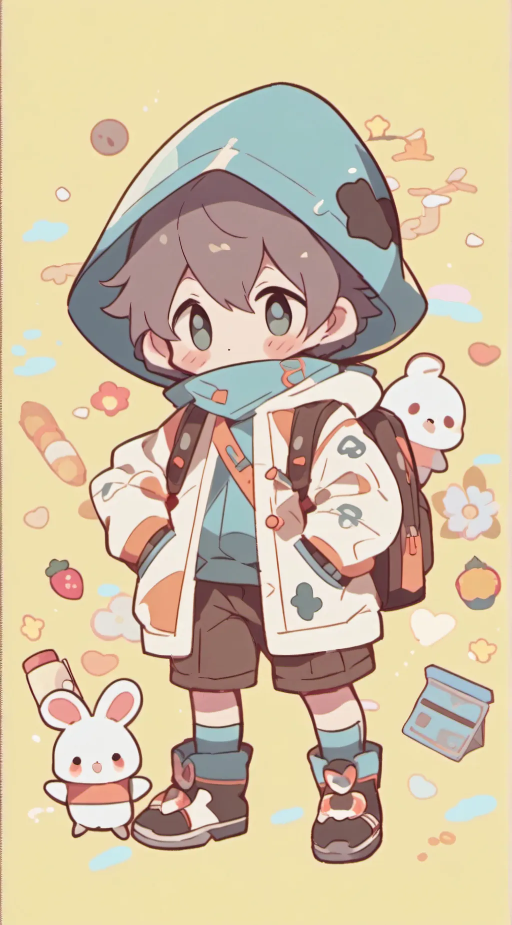 ai character: ✫Luke☆ background