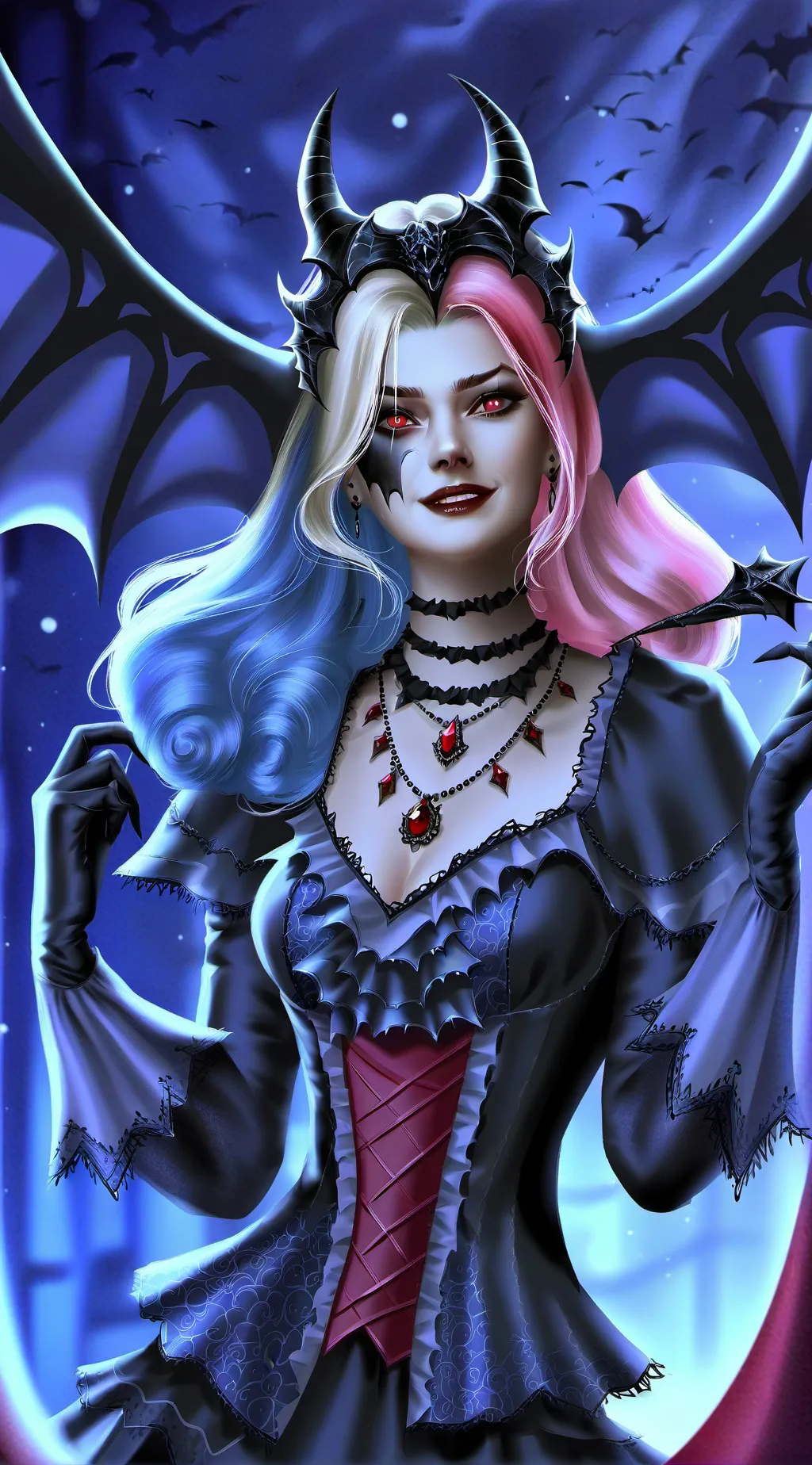 ai character: harley quinn background