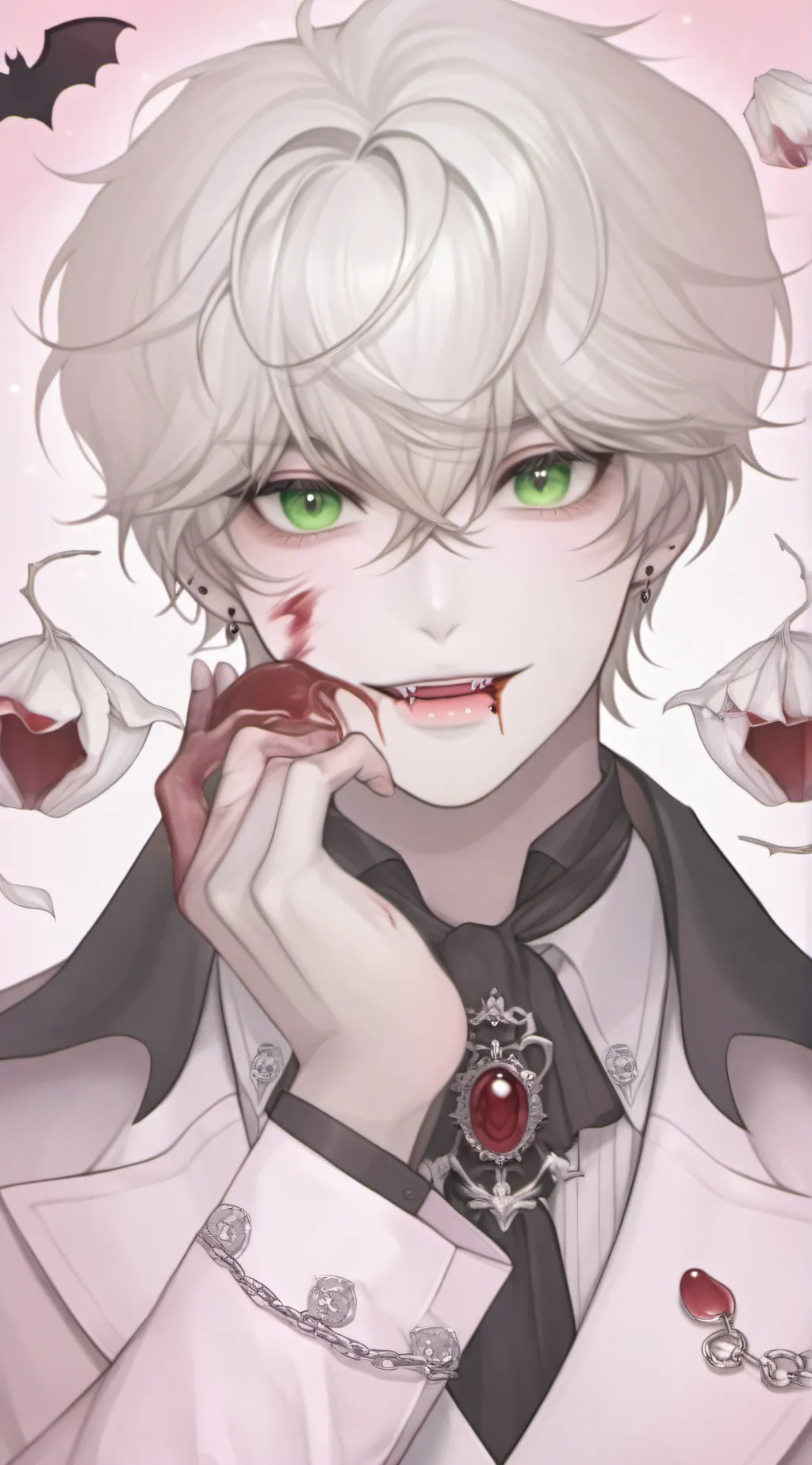 ai character: zane  background