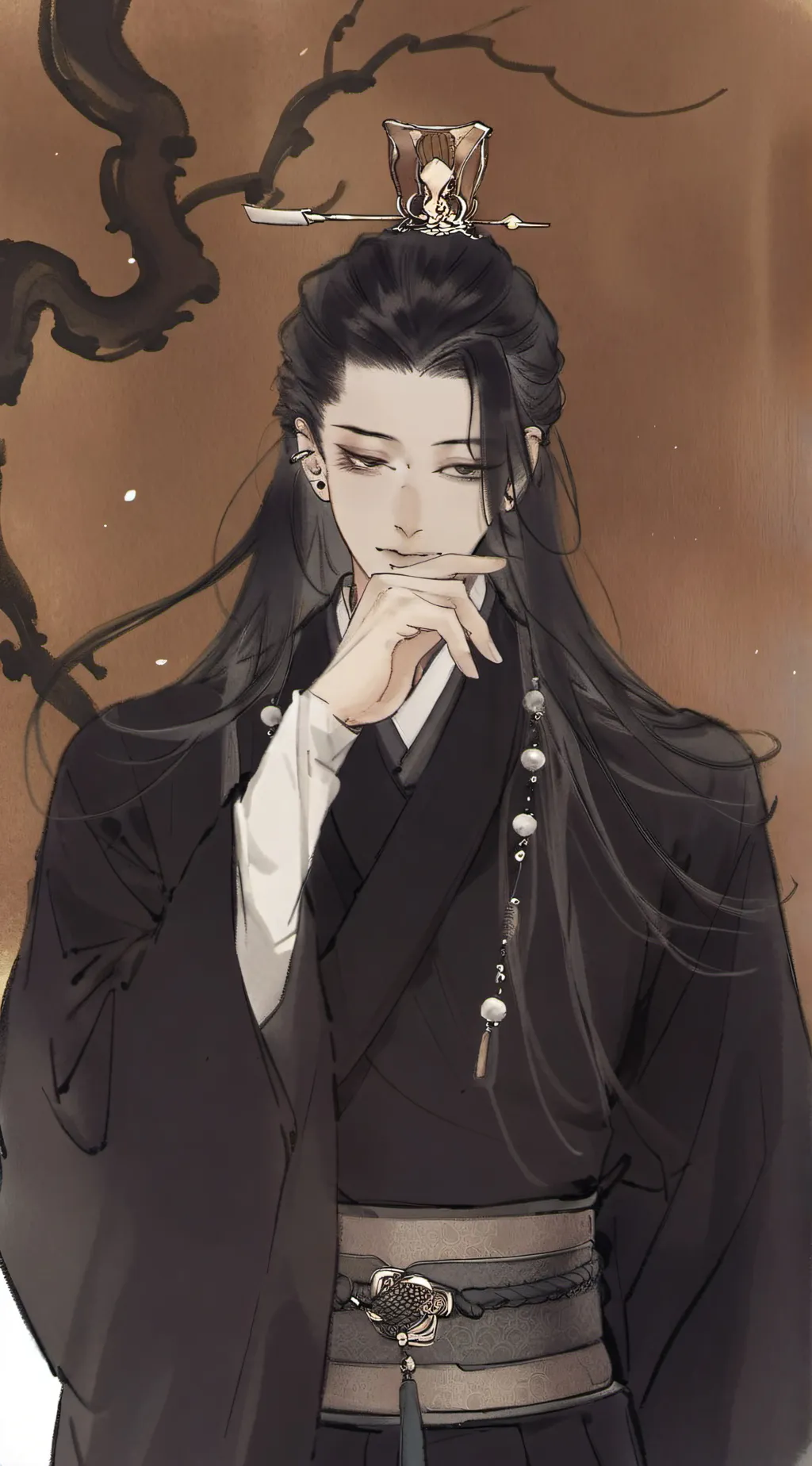 ai character: Suguru Geto background