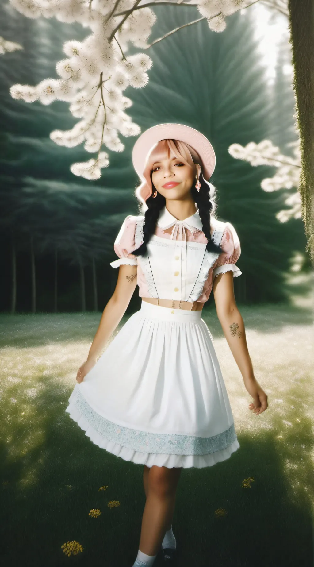 ai character: Melanie Martinez background