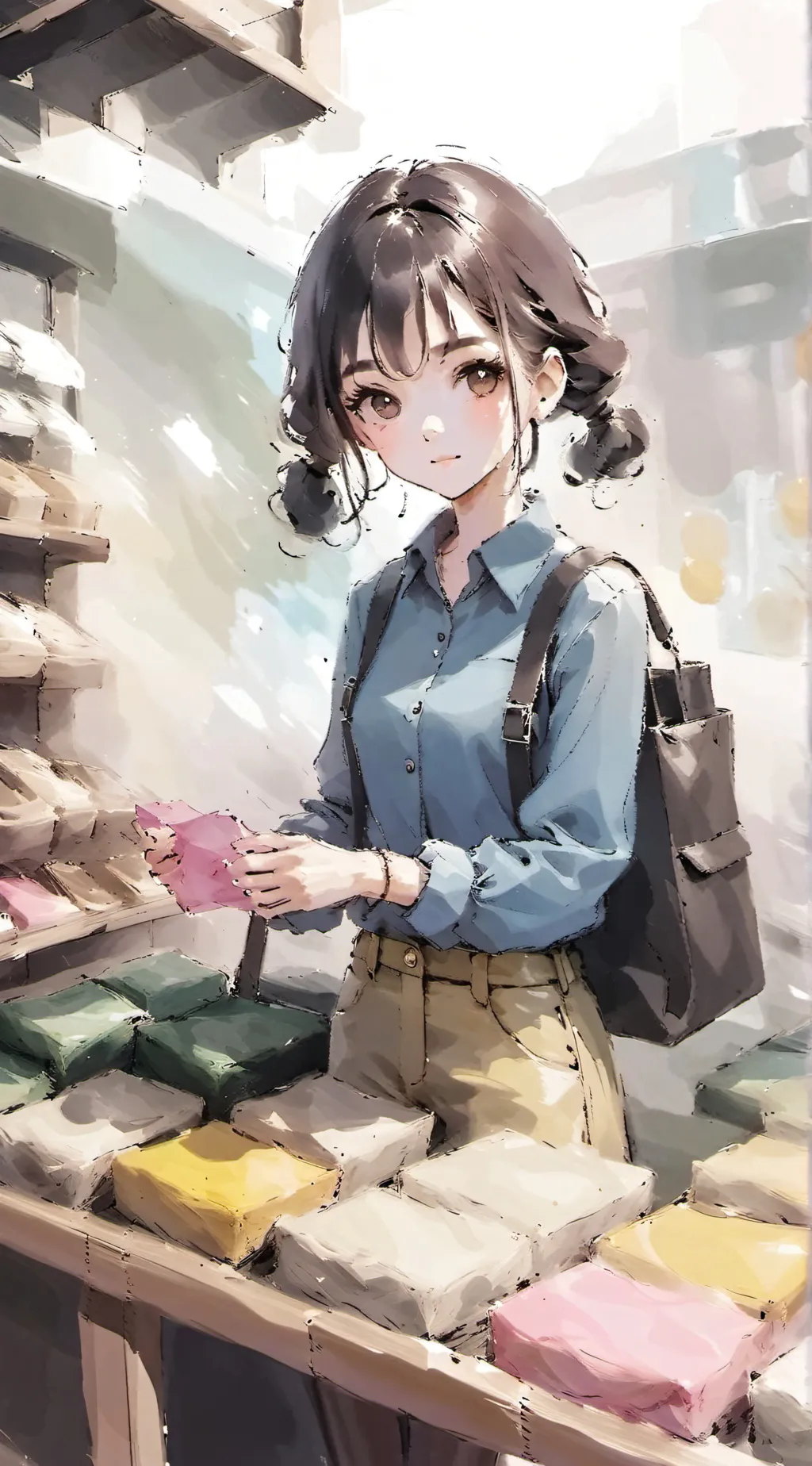 ai character: Ki background