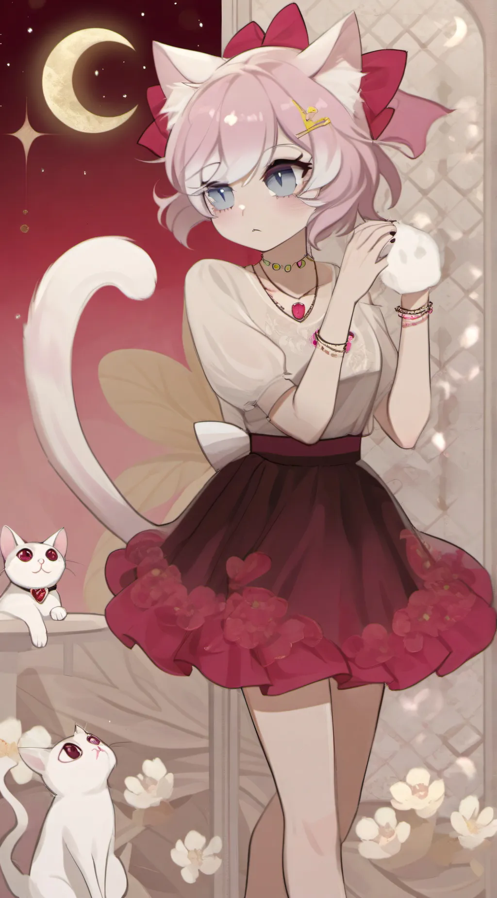 ai character: kittynap  background