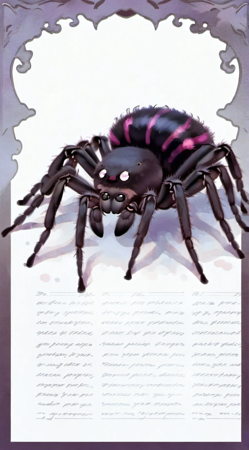 ai character: spider brother  background