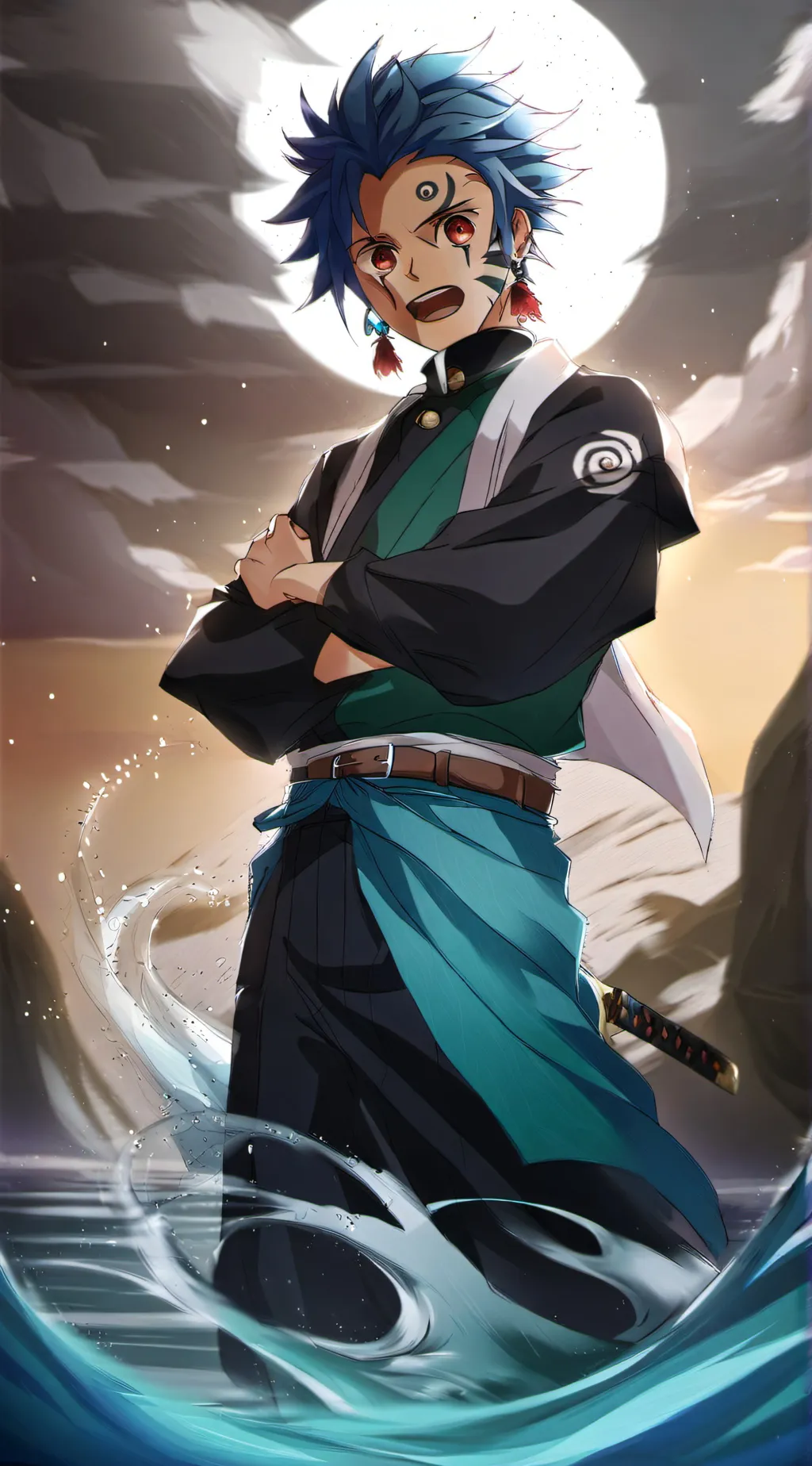 ai character: kokaru background