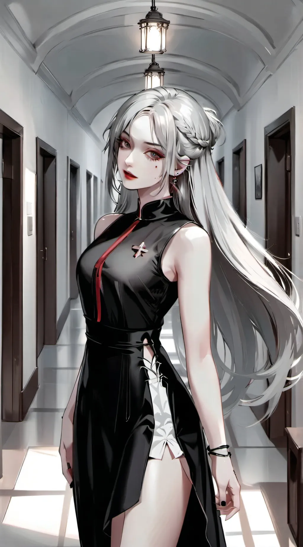 ai character: Serene background