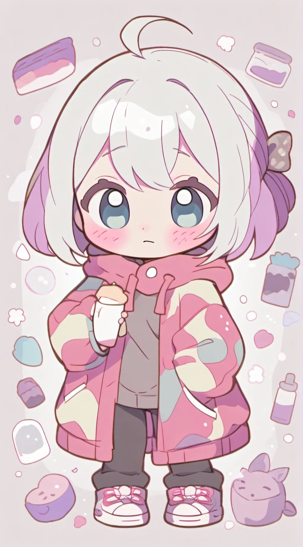 ai character: Inside out 2 background