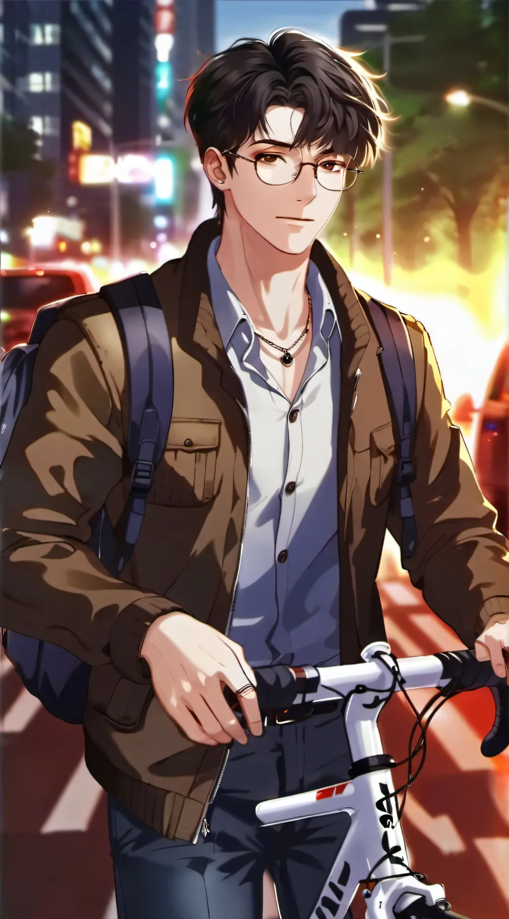 ai character: clark background