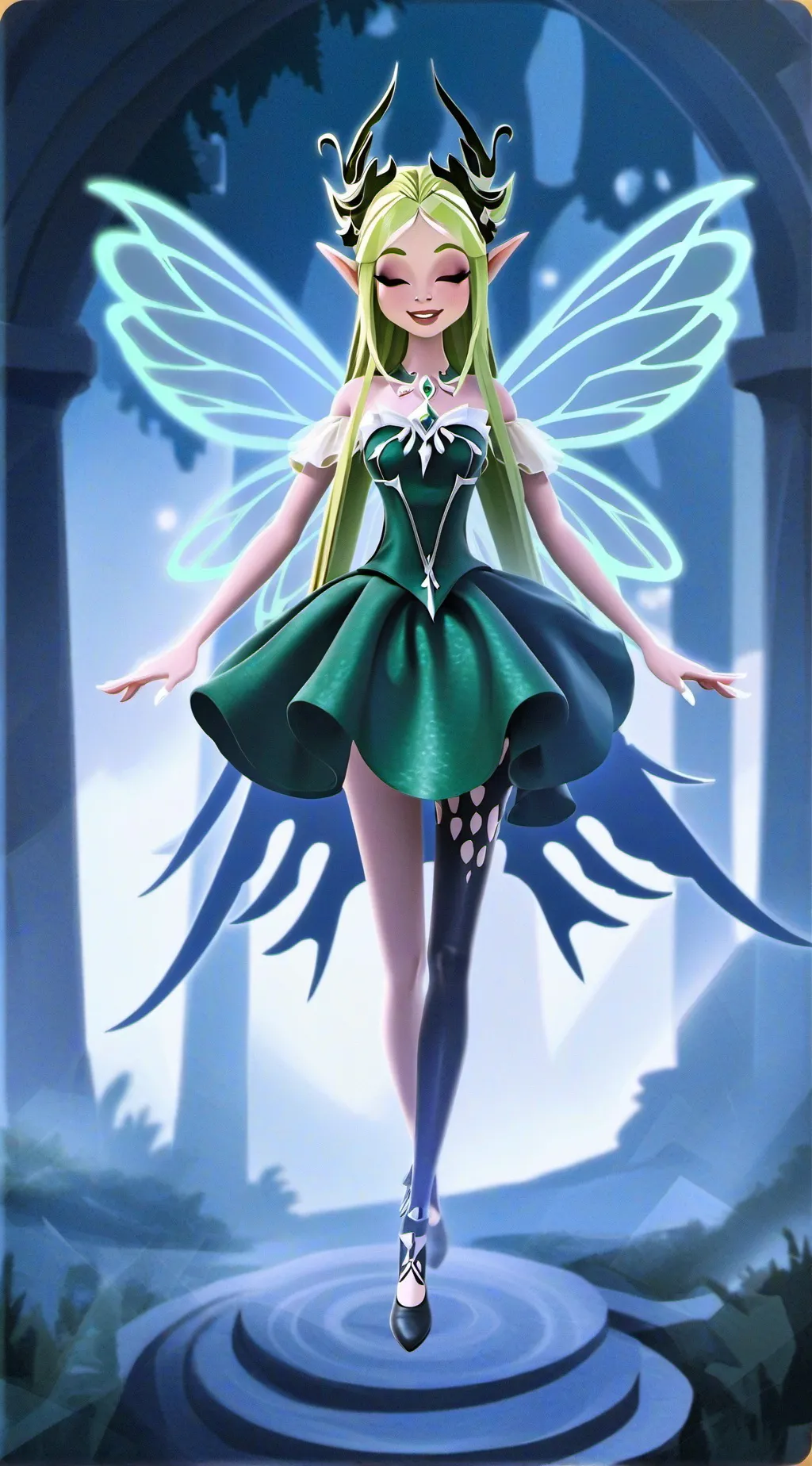 ai character: Sylia  background