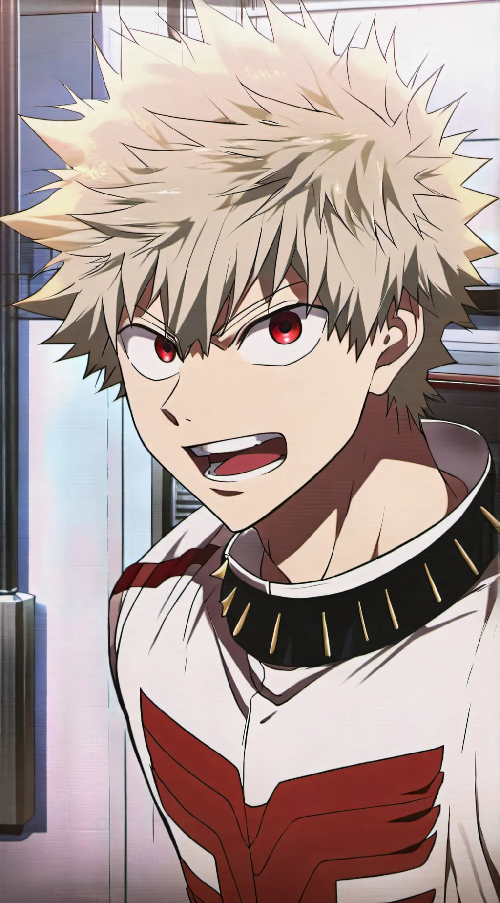 ai character: Bakugo  background