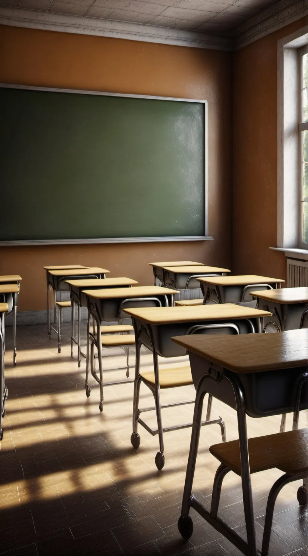 ai character: new school  background