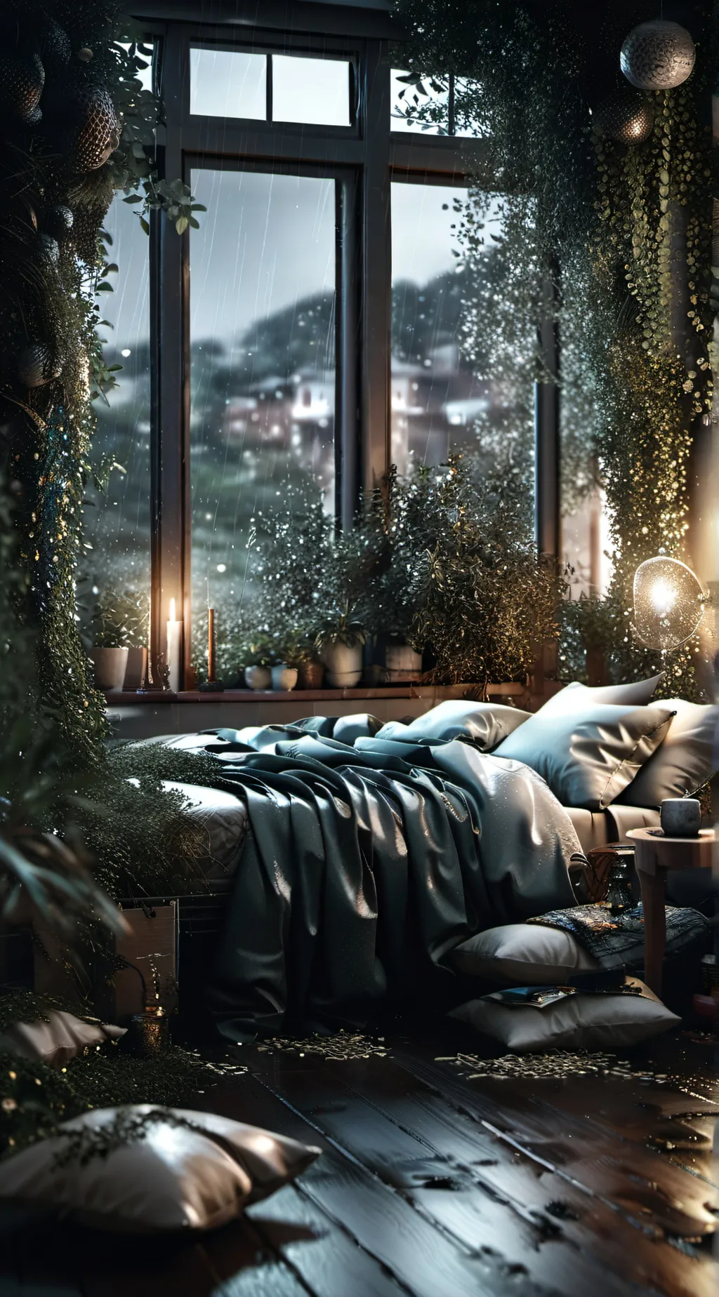 ai character: Fpe sleepover  background