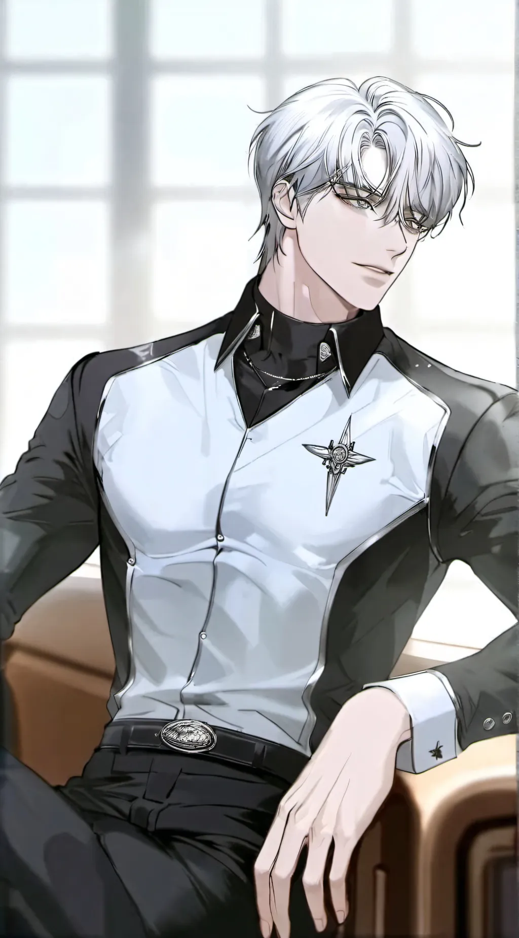 ai character: Shawn  background