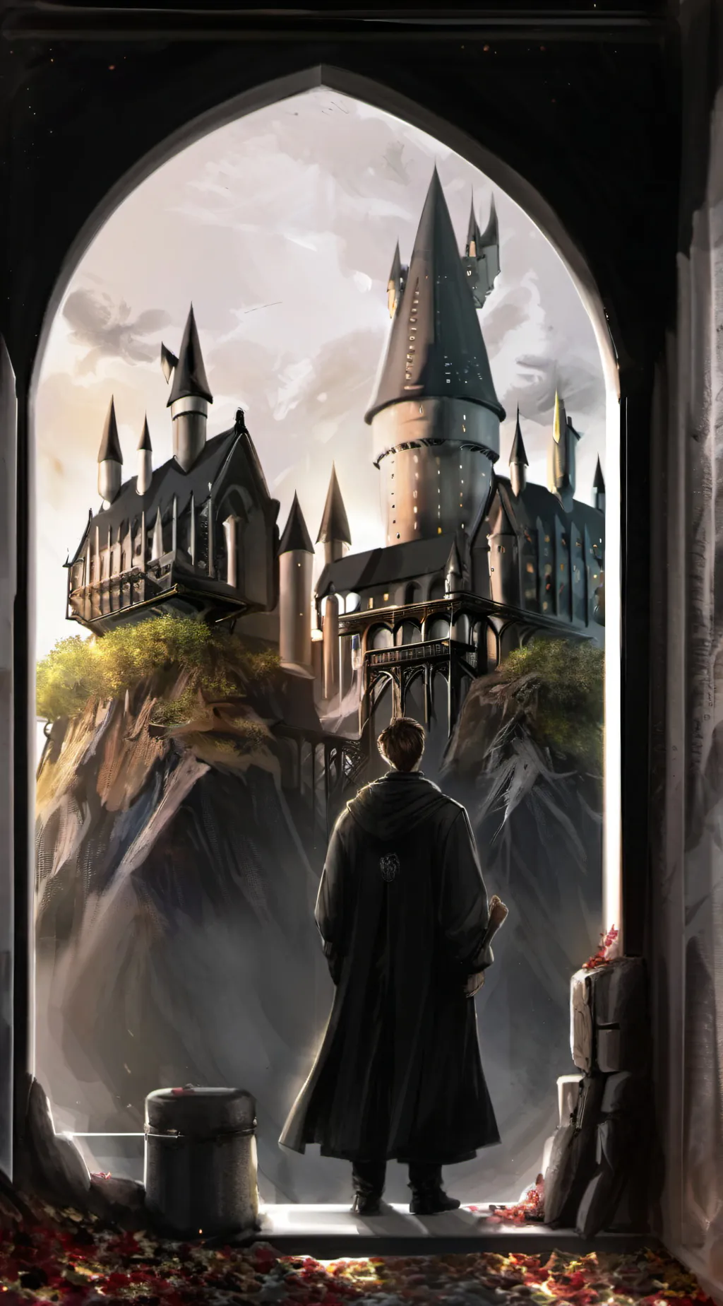 ai character: hogwarts again heh background