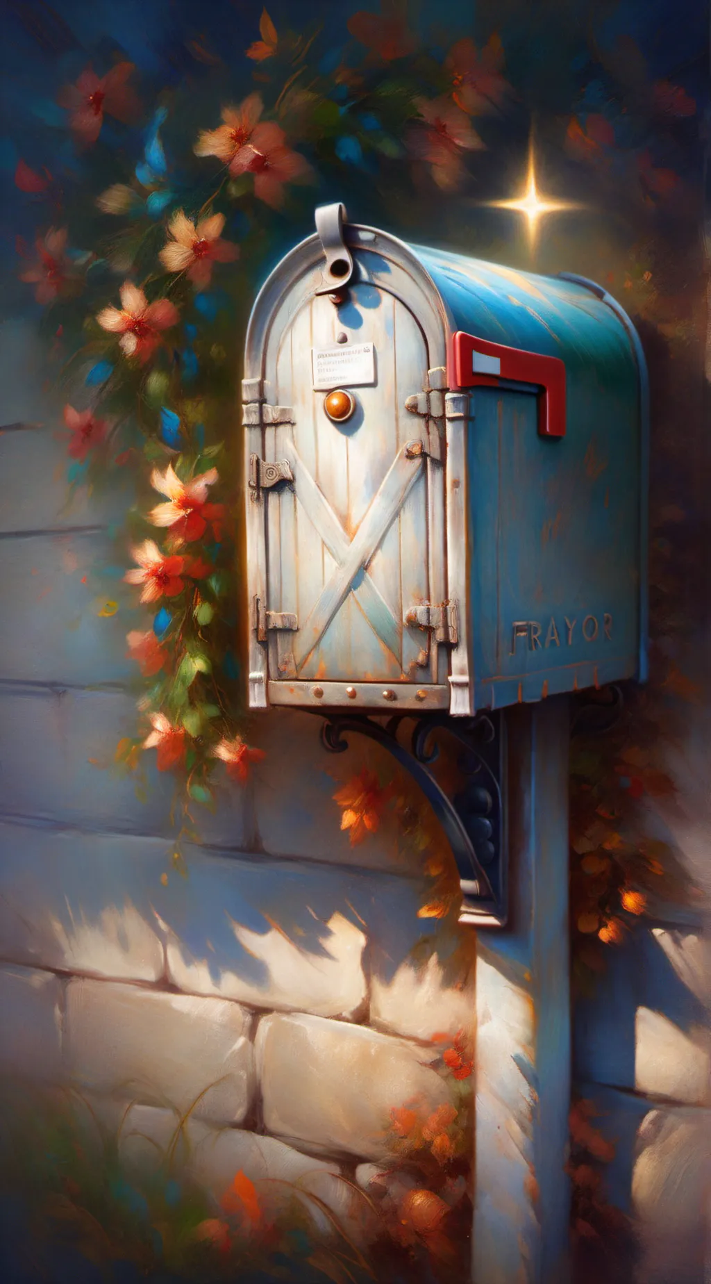 ai character: Mailbox (requests) background