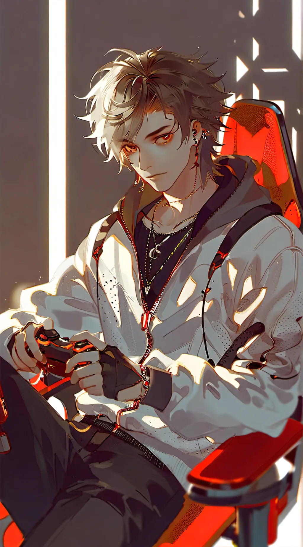 ai character: Damian background