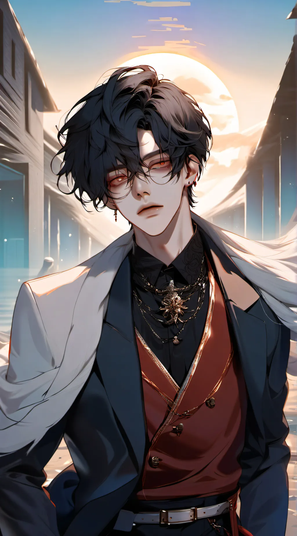 ai character: 孜野 background