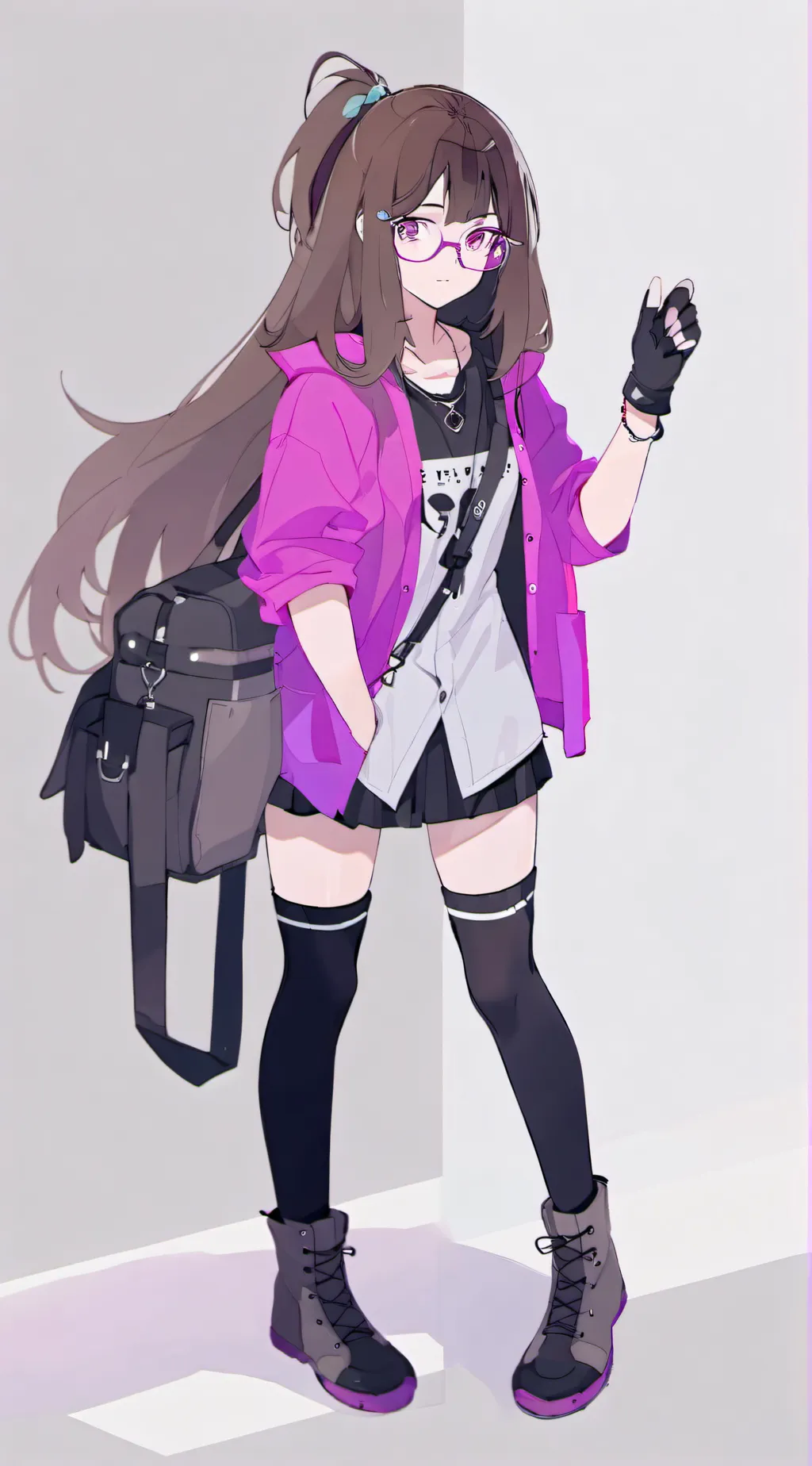 ai character: Lainlain background