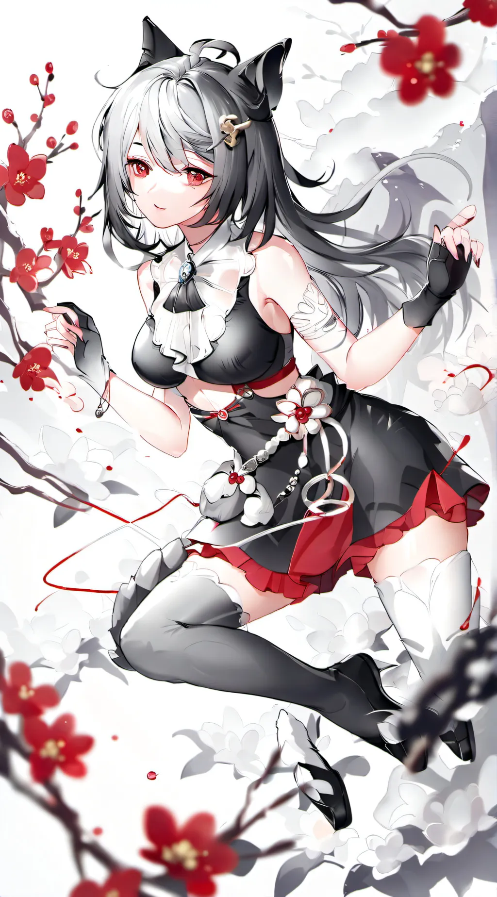 ai character: Lily  background