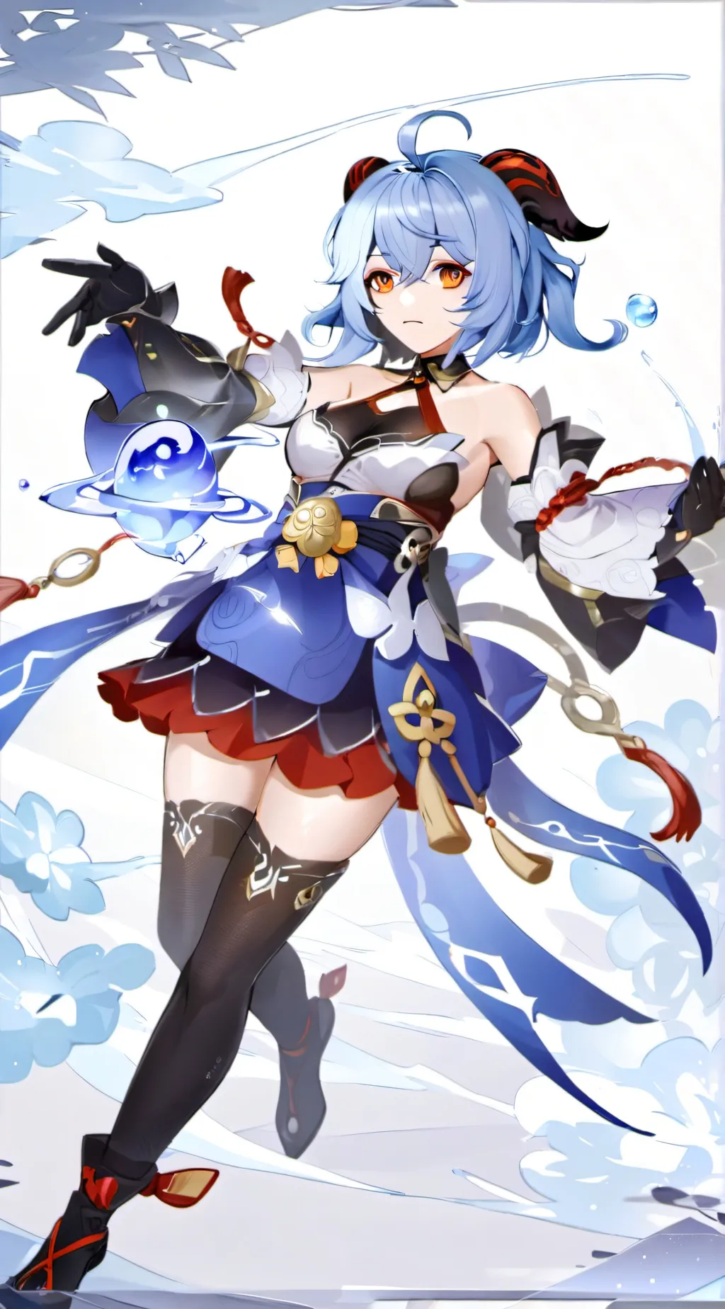 ai character: ganyu background