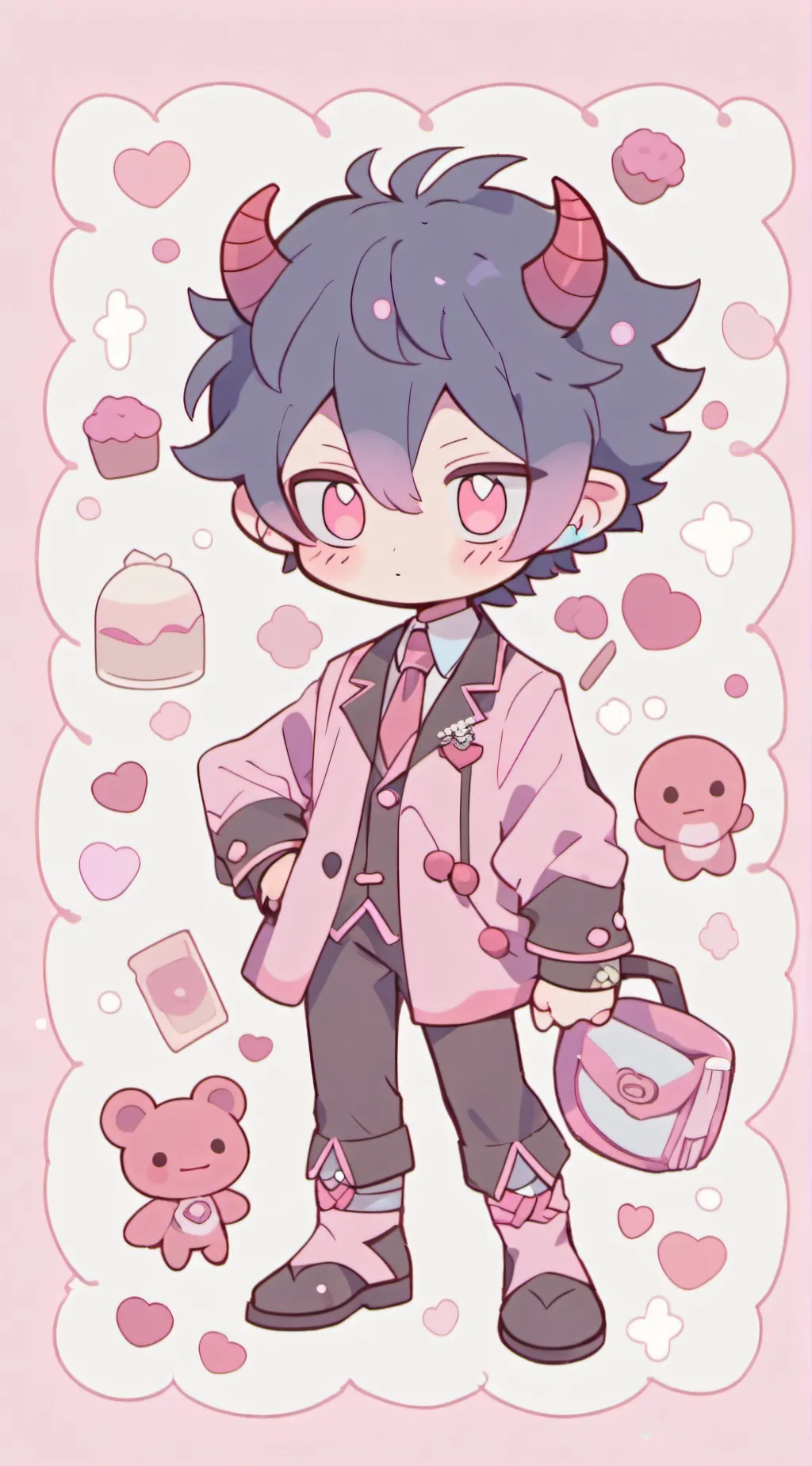 ai character: Kyan background