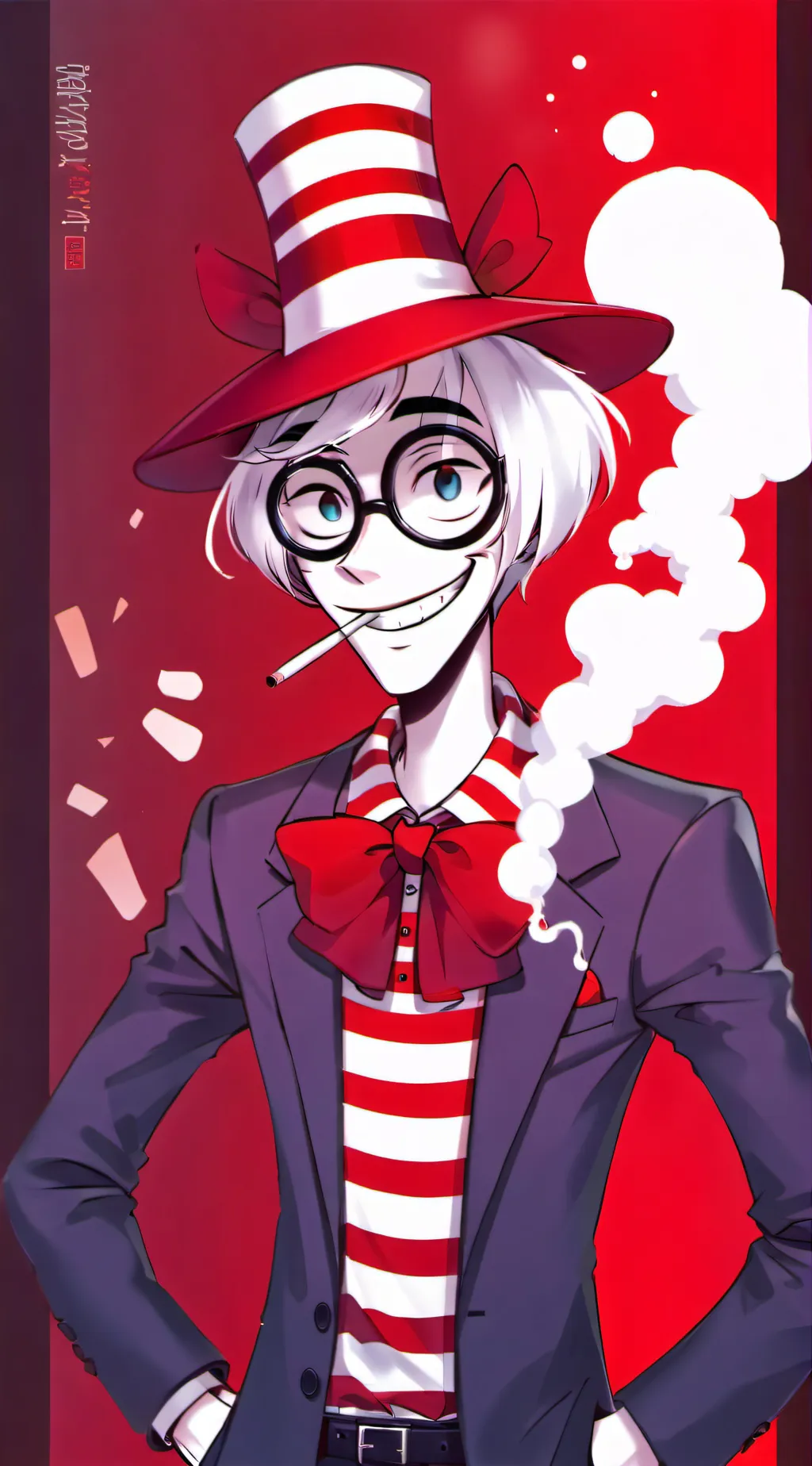 ai character: Valentino  background