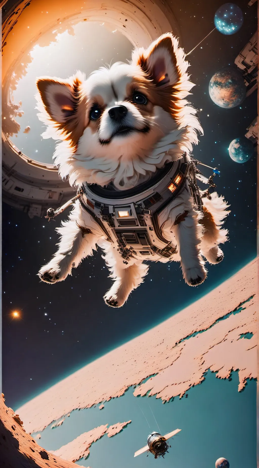 ai character: doggie background