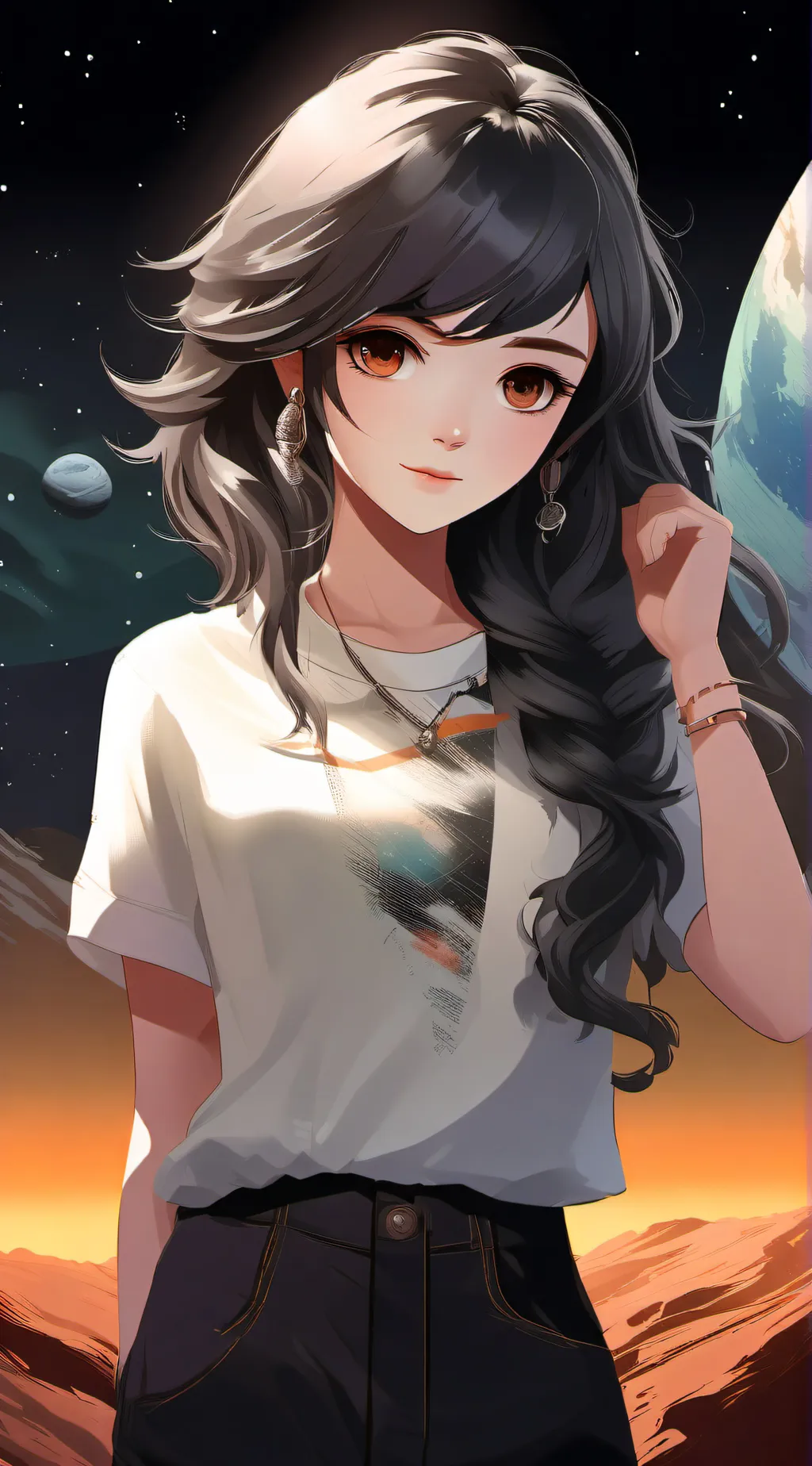 ai character: Emily background