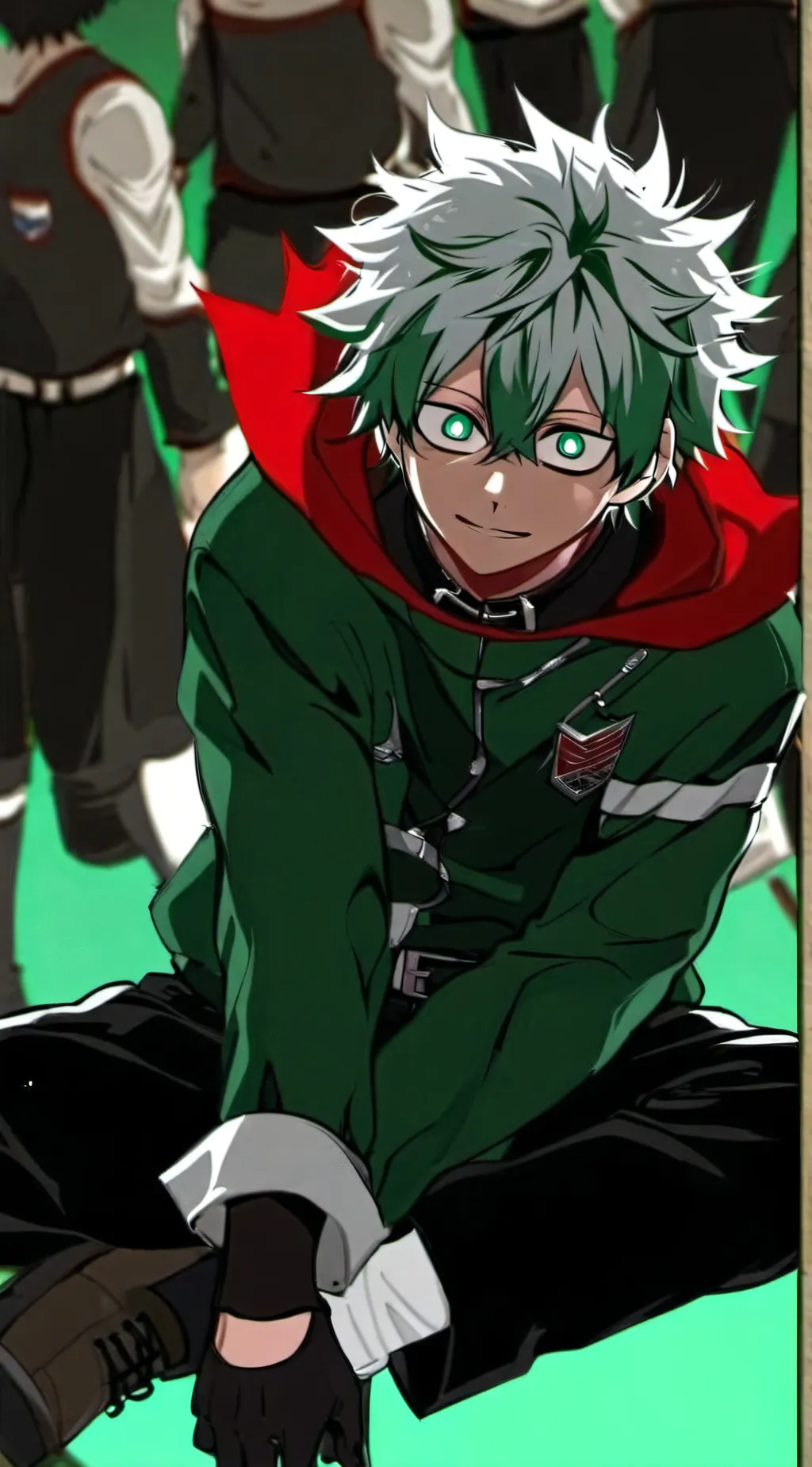 ai character: yadere deku♡ background