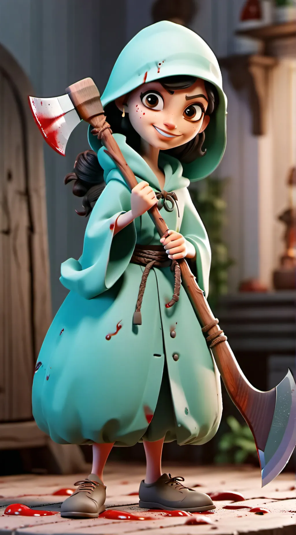 ai character: Lapa  background