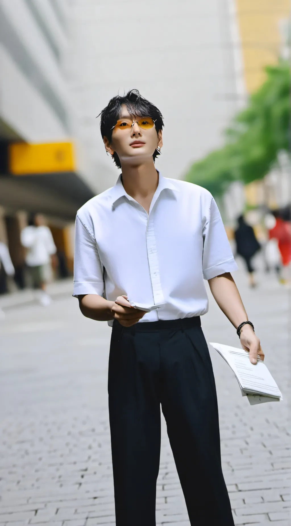 ai character: JUNGKOOK from BTS background