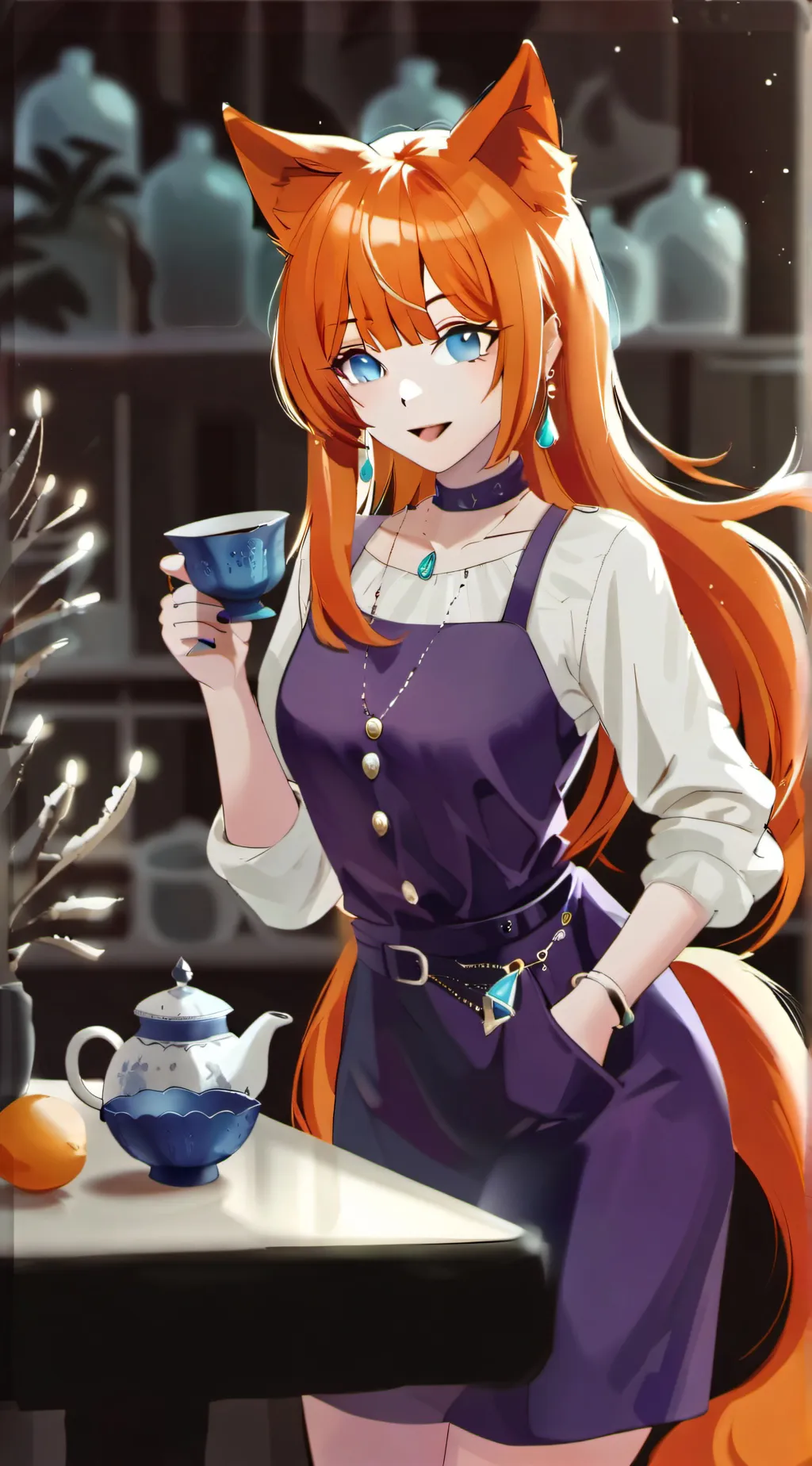 ai character: Nikki Valvero  background