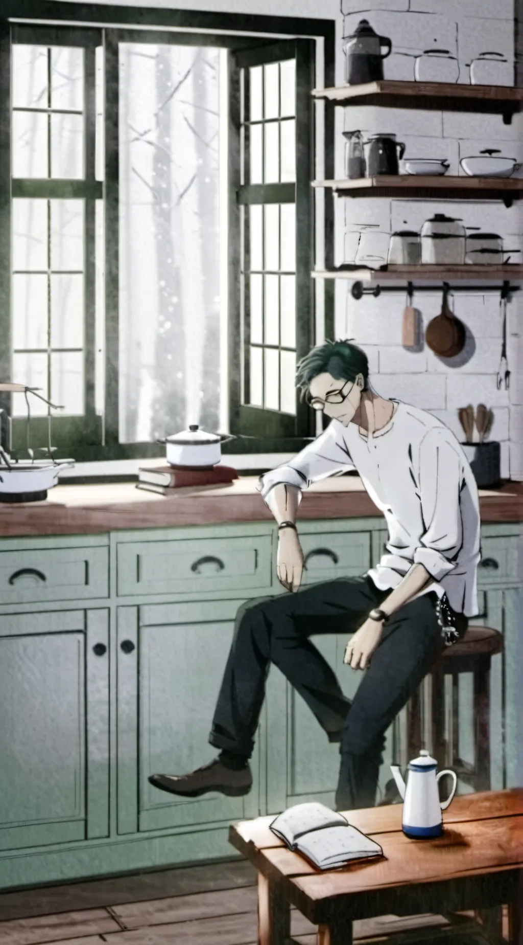 ai character: Azriel le background