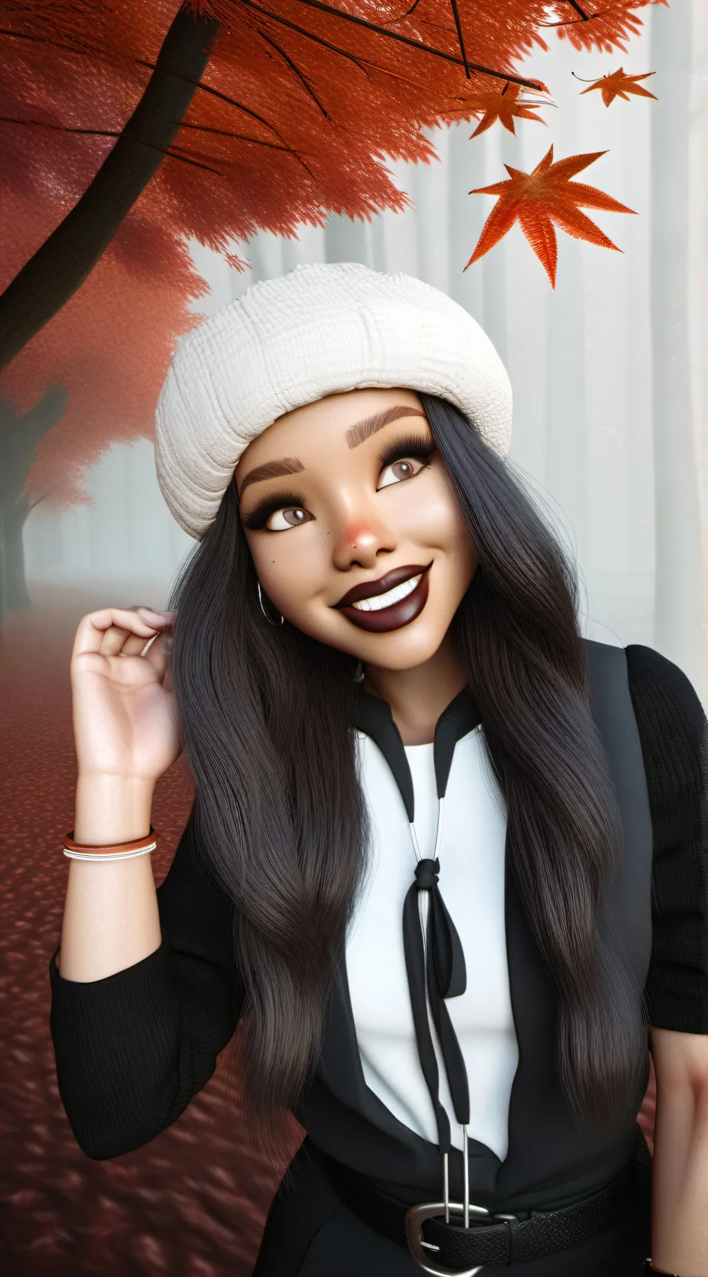 ai character: THE ACTON KINDNESS background