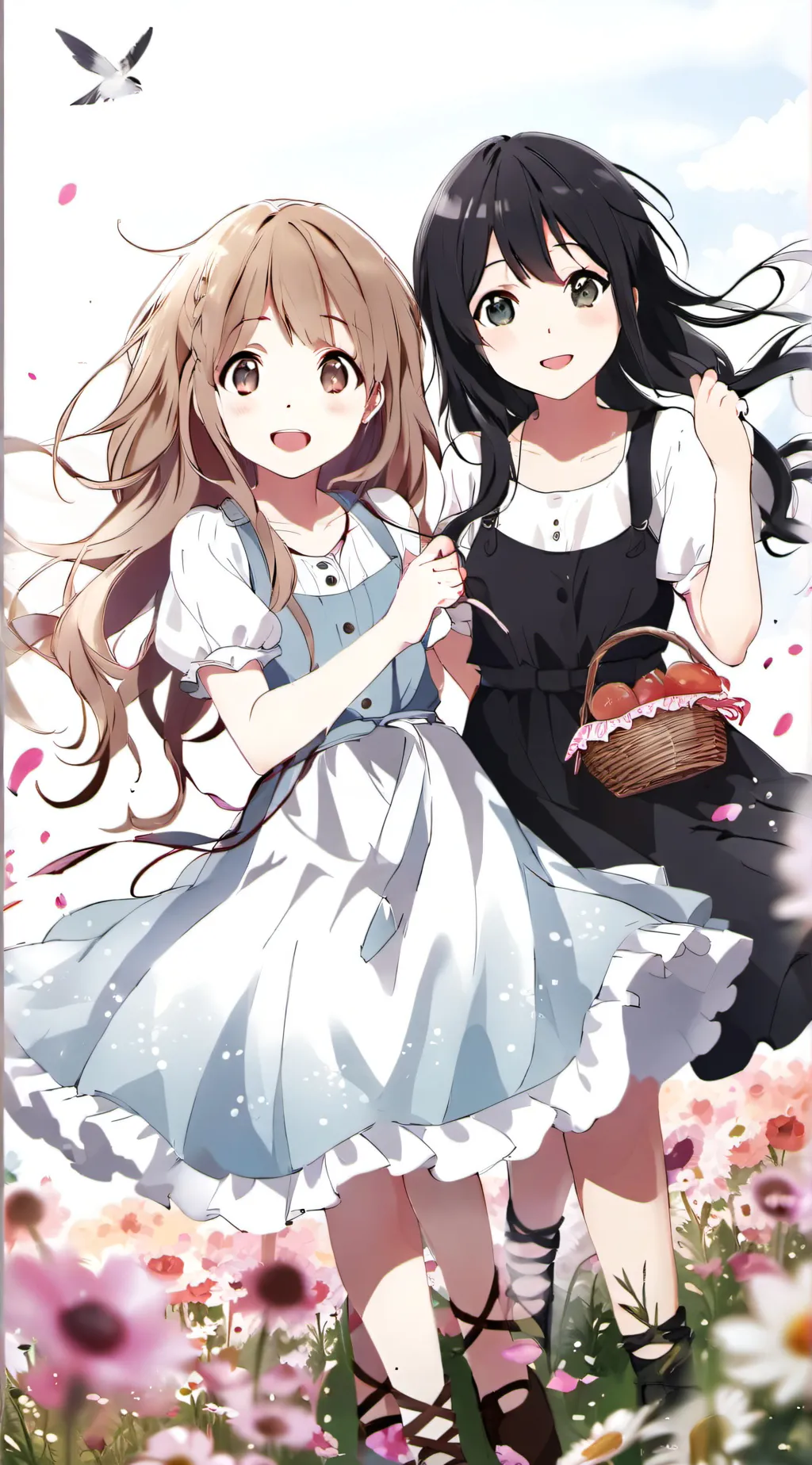 ai character: twins background