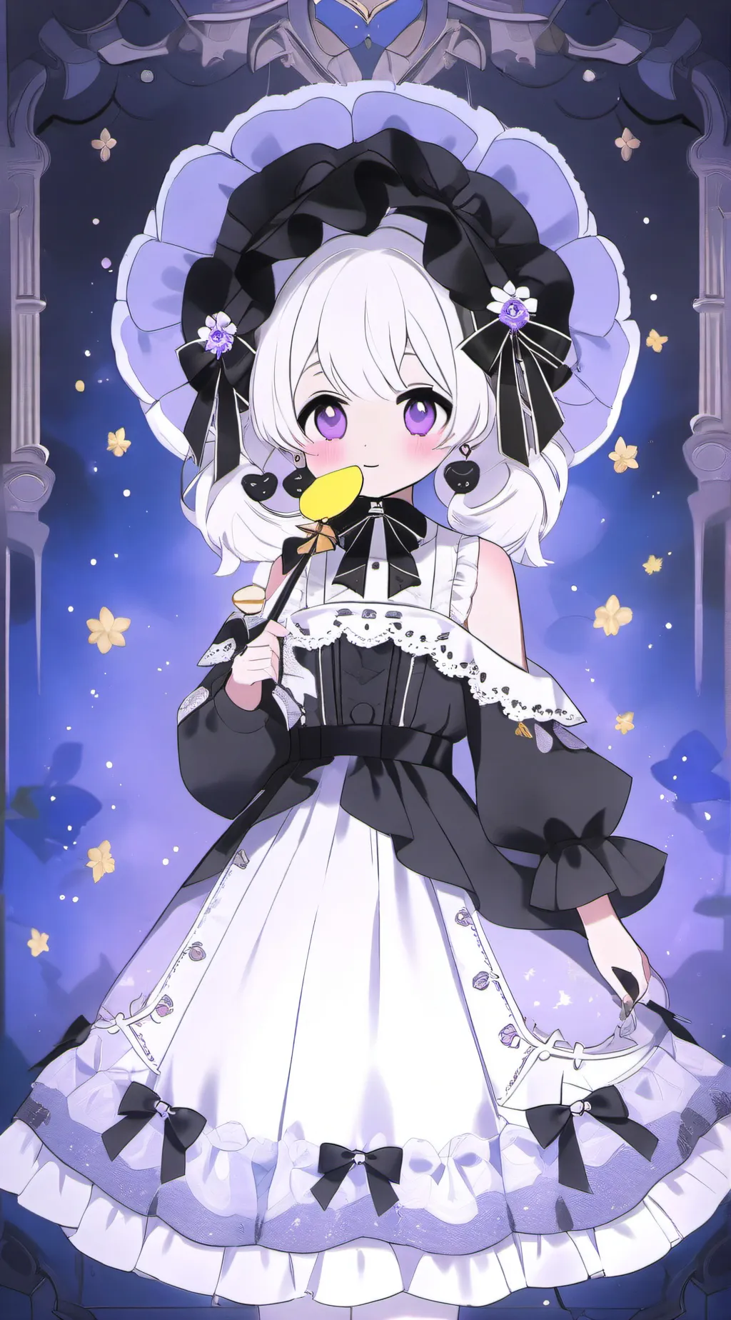 ai character: Hh hates you B.E background