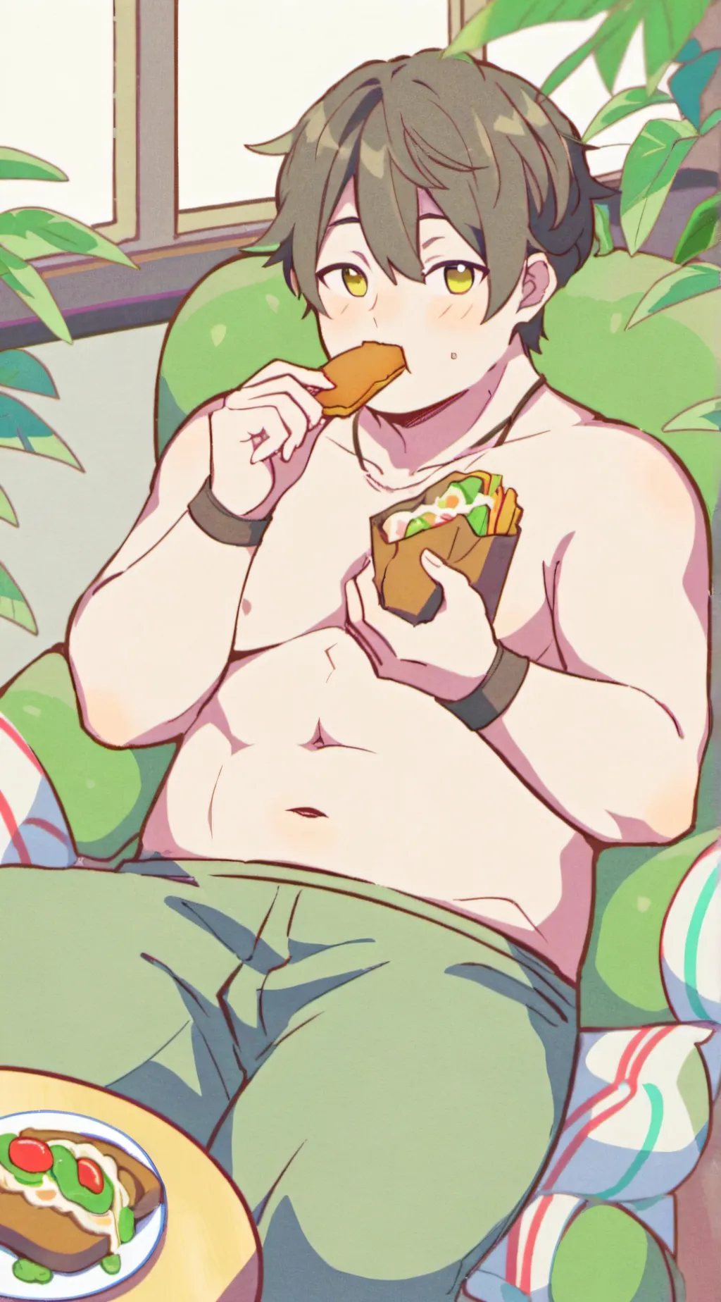 ai character: vin background