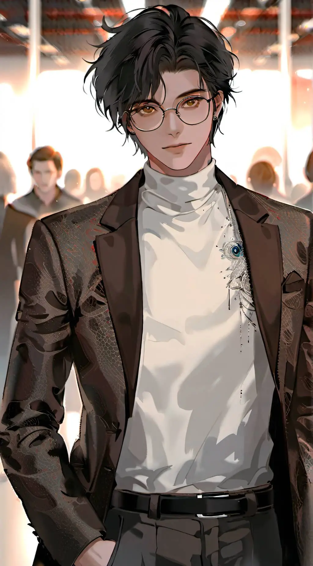 ai character: Olive Woods background