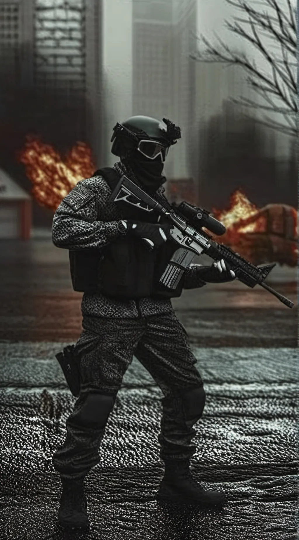 ai character: Drewsky background