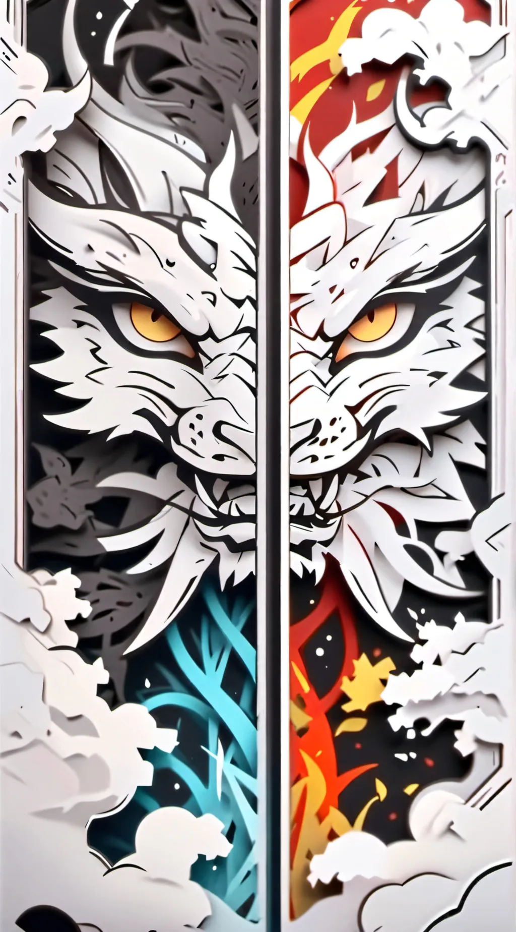 ai character: 🪨💧Element School🍃🔥 background