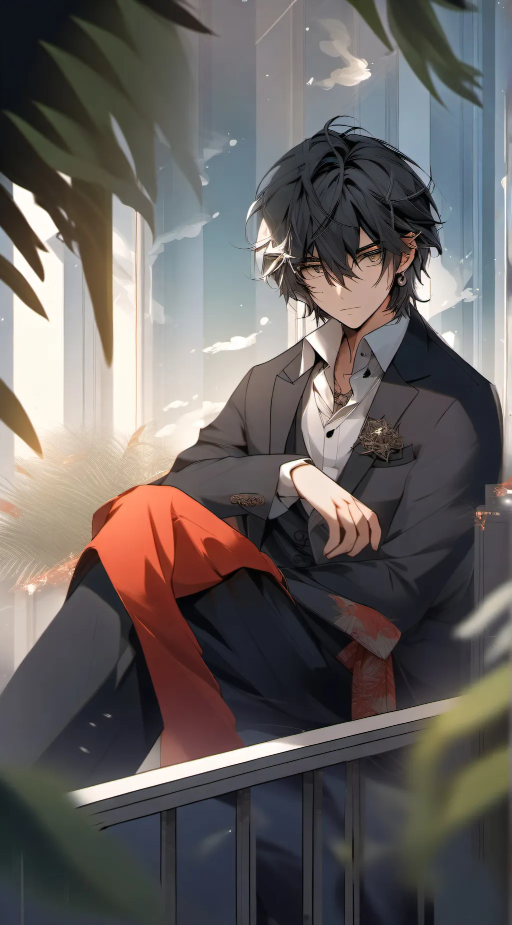 ai character: mike:) background