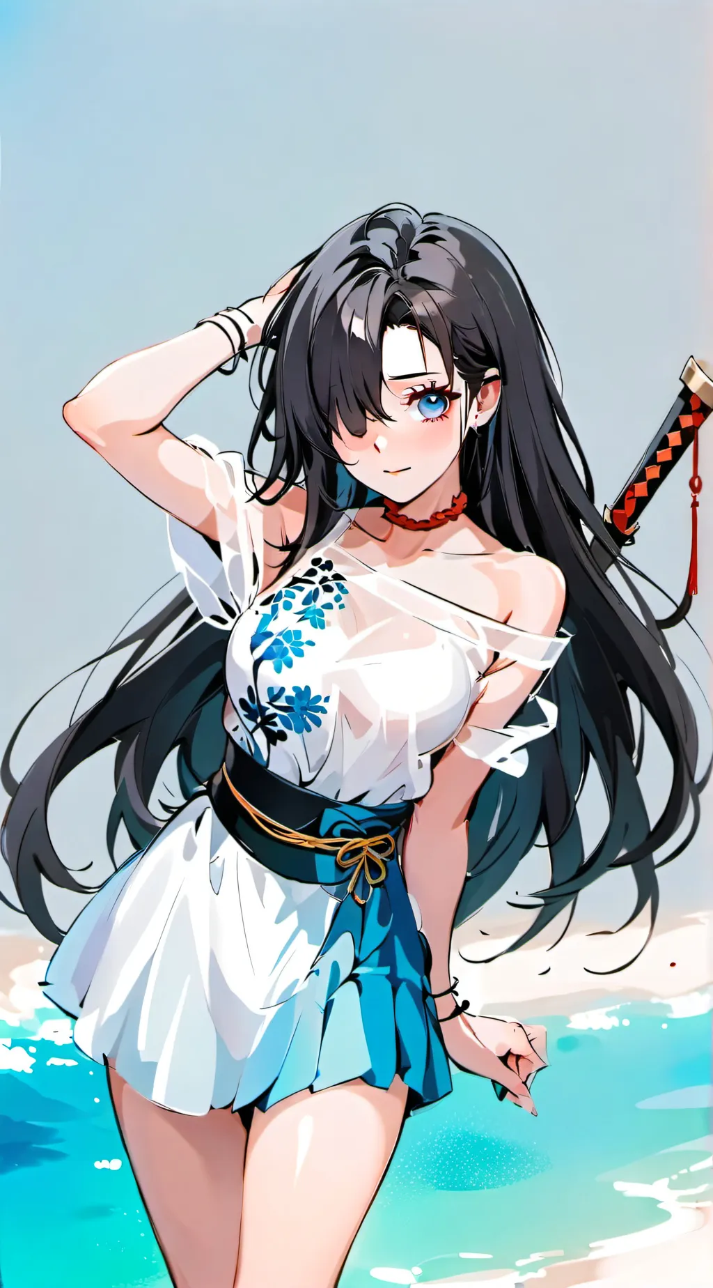 ai character: amoura (remake) background