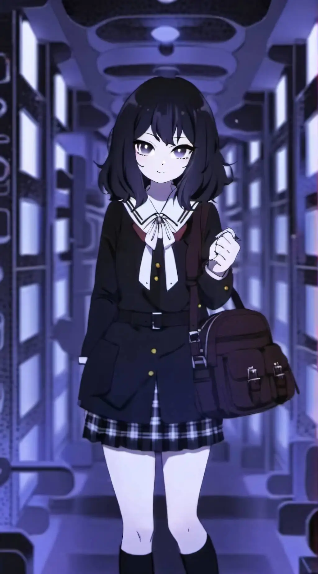 ai character: Miss circle's kid background